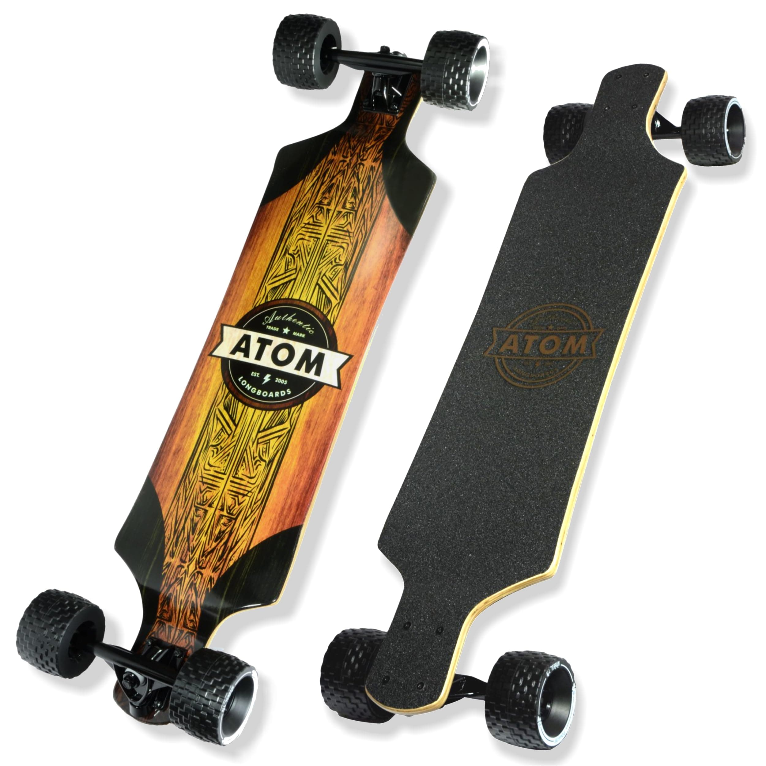 Atom All-Terrain Longboard - 39" , Woody