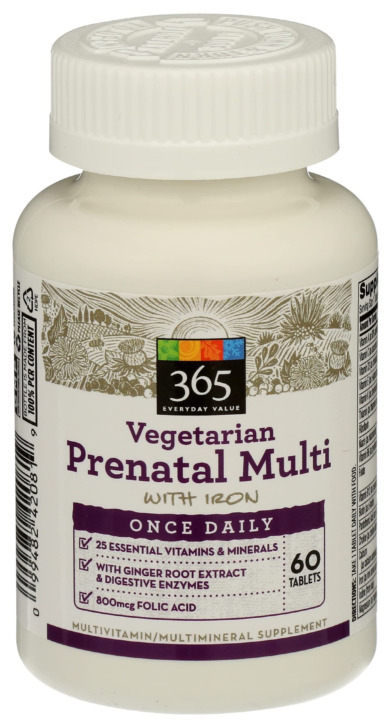 365 Everyday Value, Prenatal Multi Once Daily, 60 ct