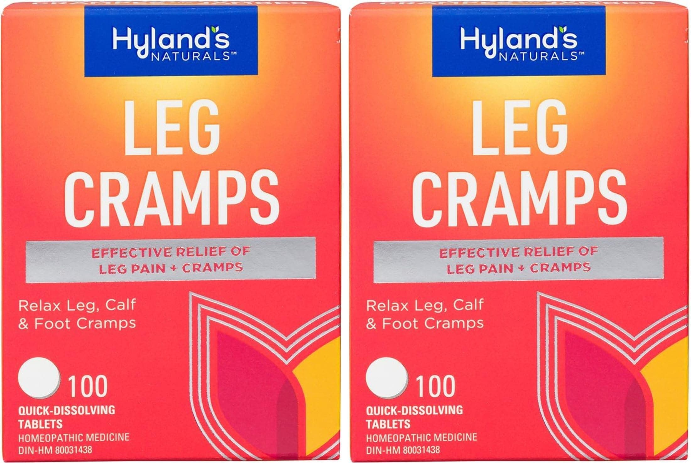 Leg Cramps, 100 Tablets (2 Pack)