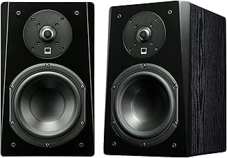 SVS Prime Bookshelf Speaker (Pair) - Premium Black Ash