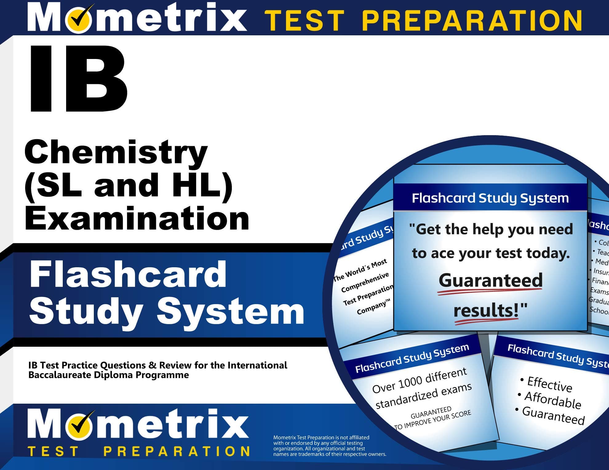 IB Chemistry (SL and HL) Examination Flashcard Study System: IB Test Practice Questions & Review for the International Baccalaureate Diploma Programme (Cards) Flc Crds/P Edition