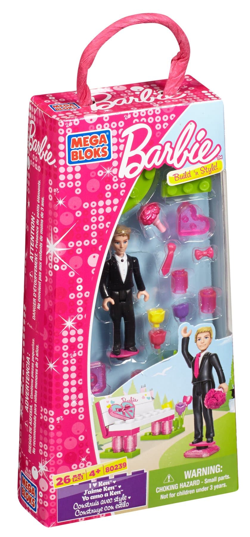 Mega Bloks Barbie I Love Ken (80239)