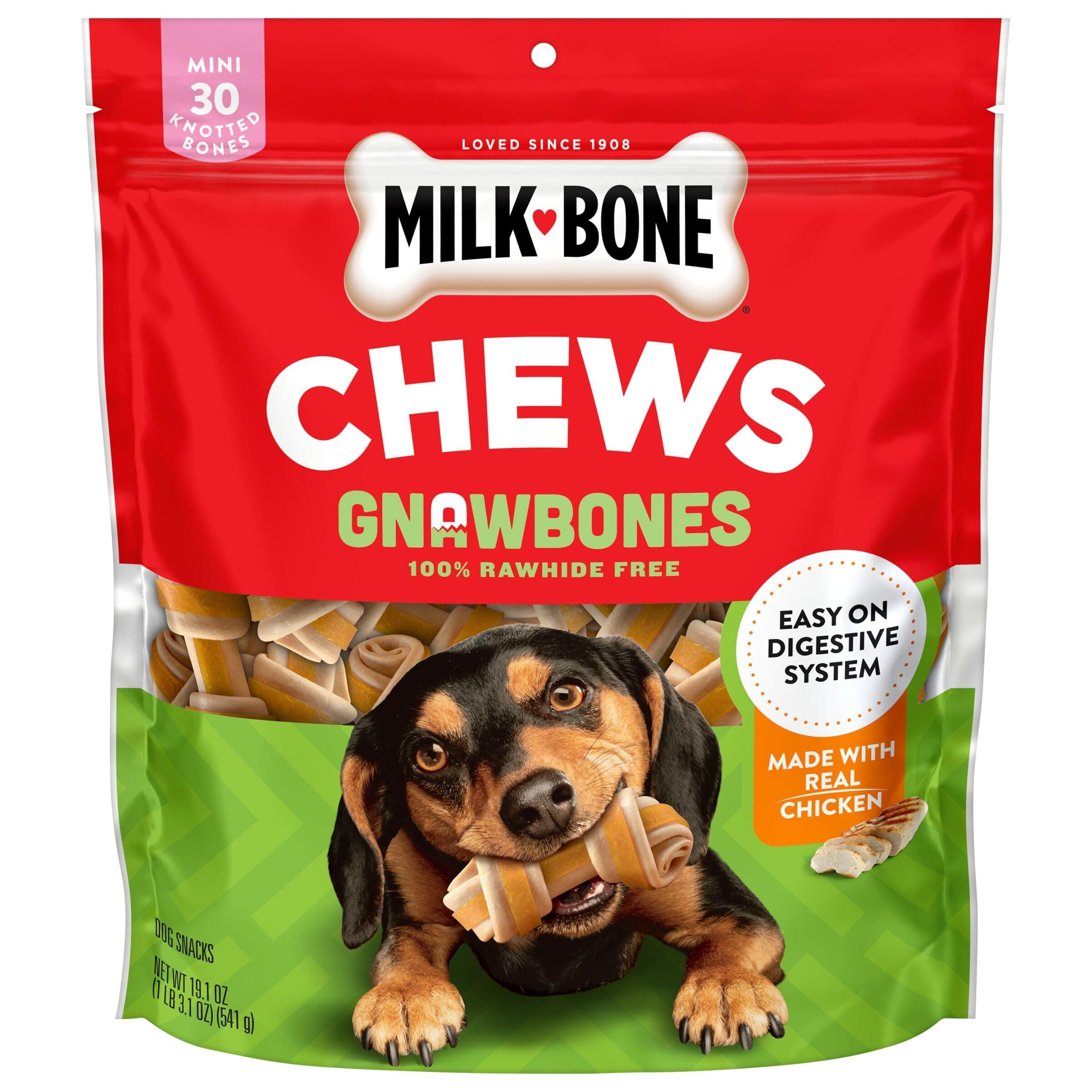Milk-Bone Gnaw Bones Chews, Mini, 560ml