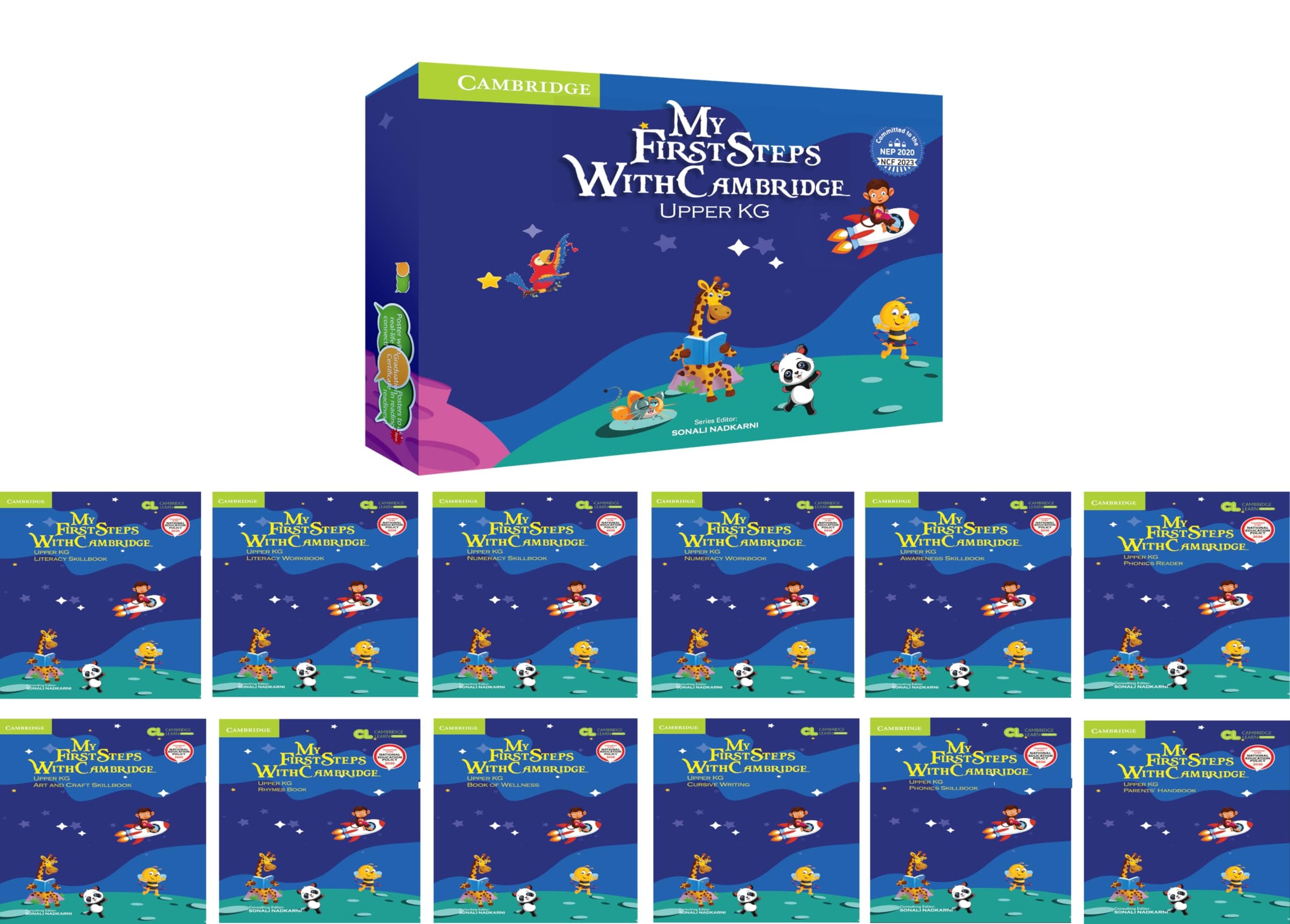 My First Steps with Cambridge Upper KG Kit (All Board General Studies) Paperback – November 2, 2022