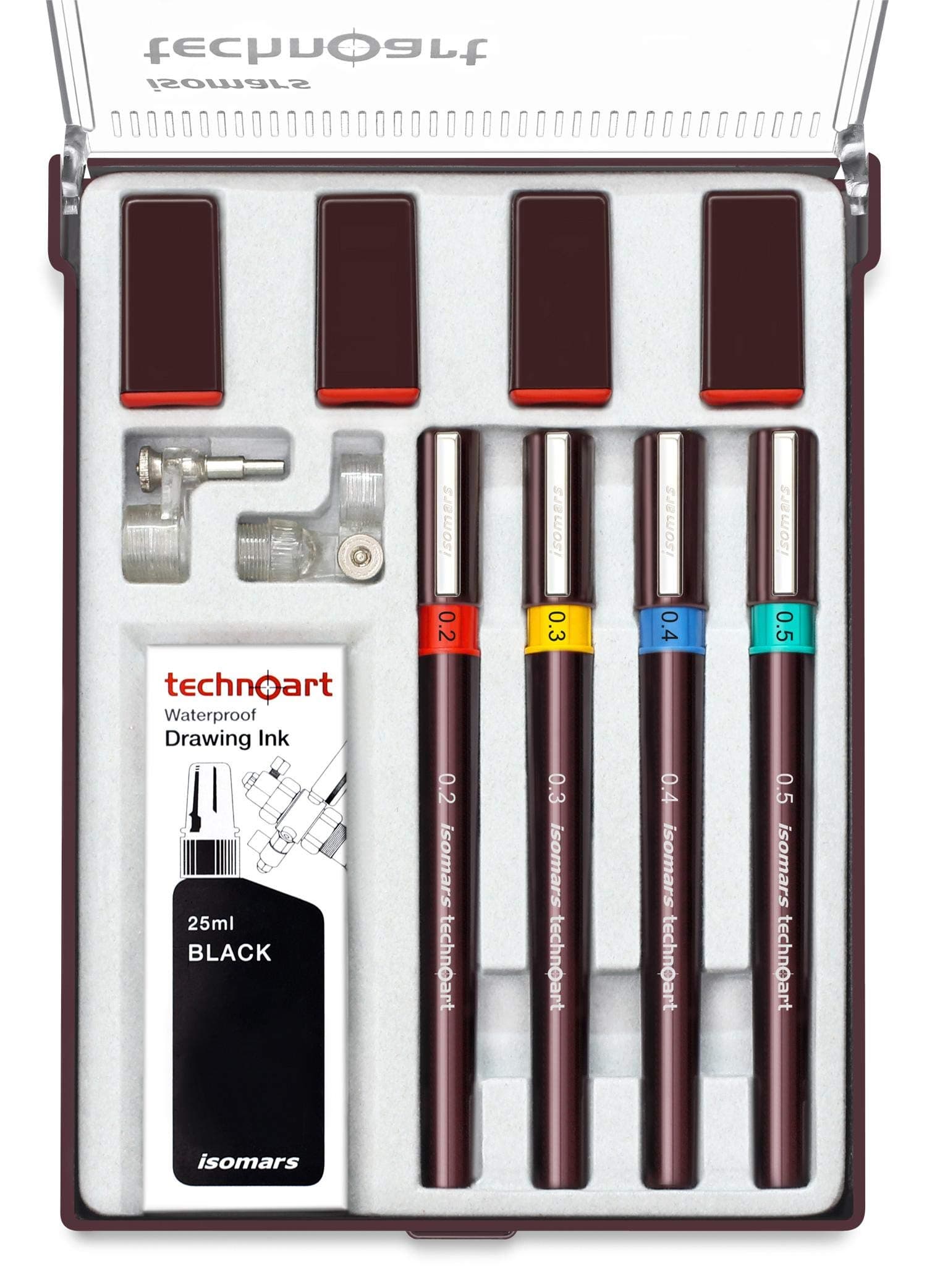 Isomars Technoart Technical Drawing Pen SET OF 4