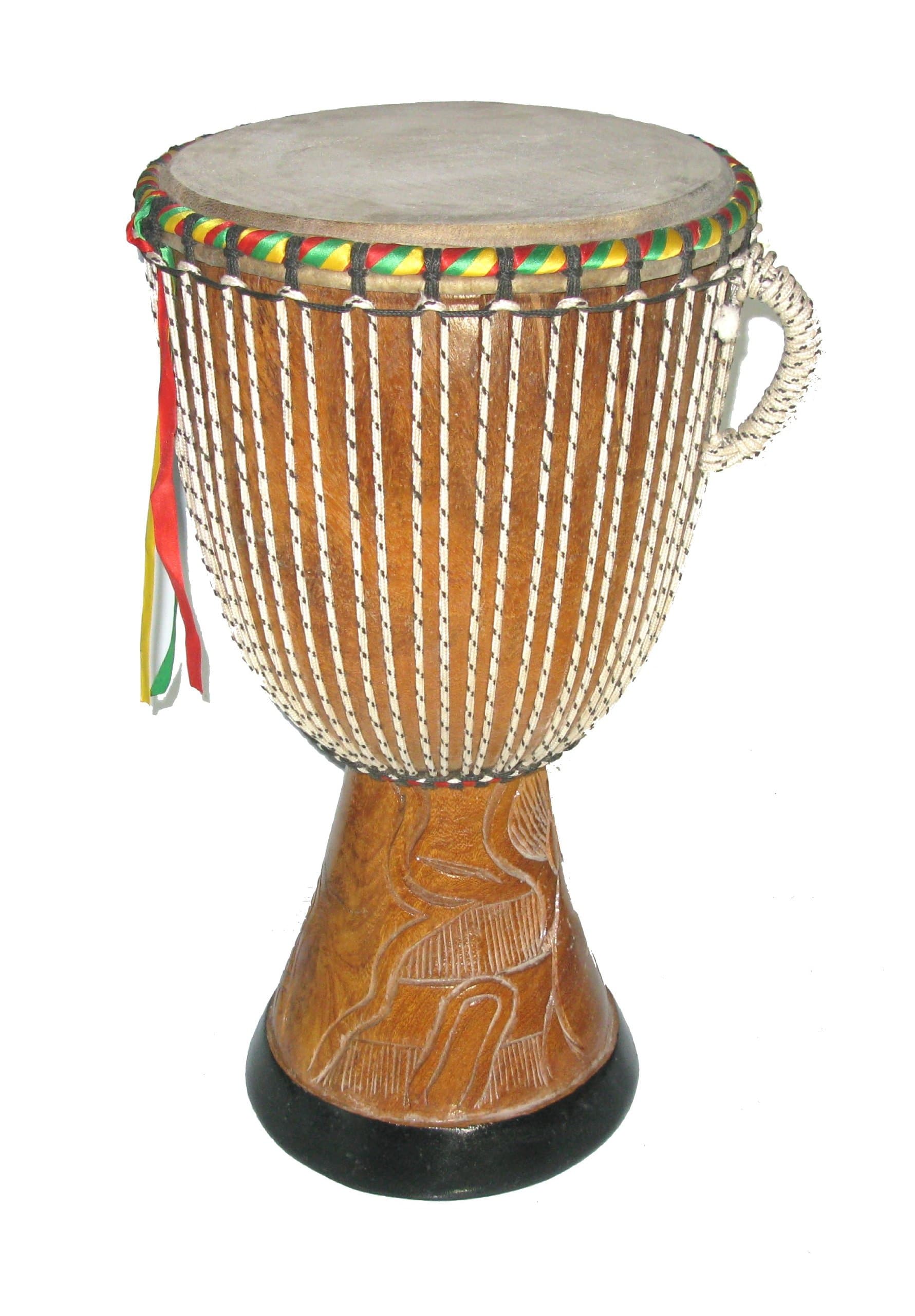 African Professional Djembe Drum 12" Drum Head Tom Tom Bongo Fair Trade Senegal #17