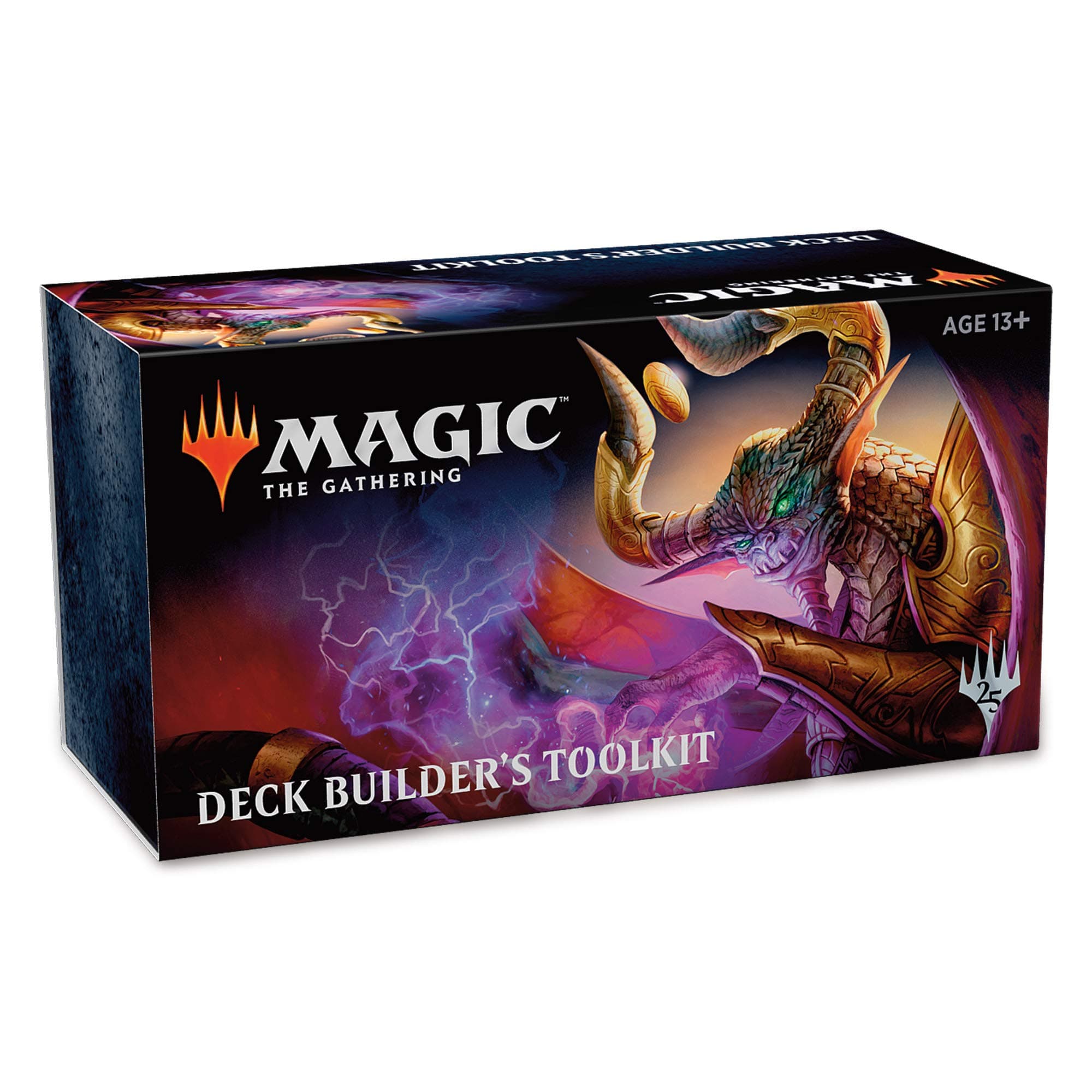 Magic: The Gathering Core Set 2019 (M19) Deck Builders Toolkit | 4 Booster Pack + 125 Cards | Accessories