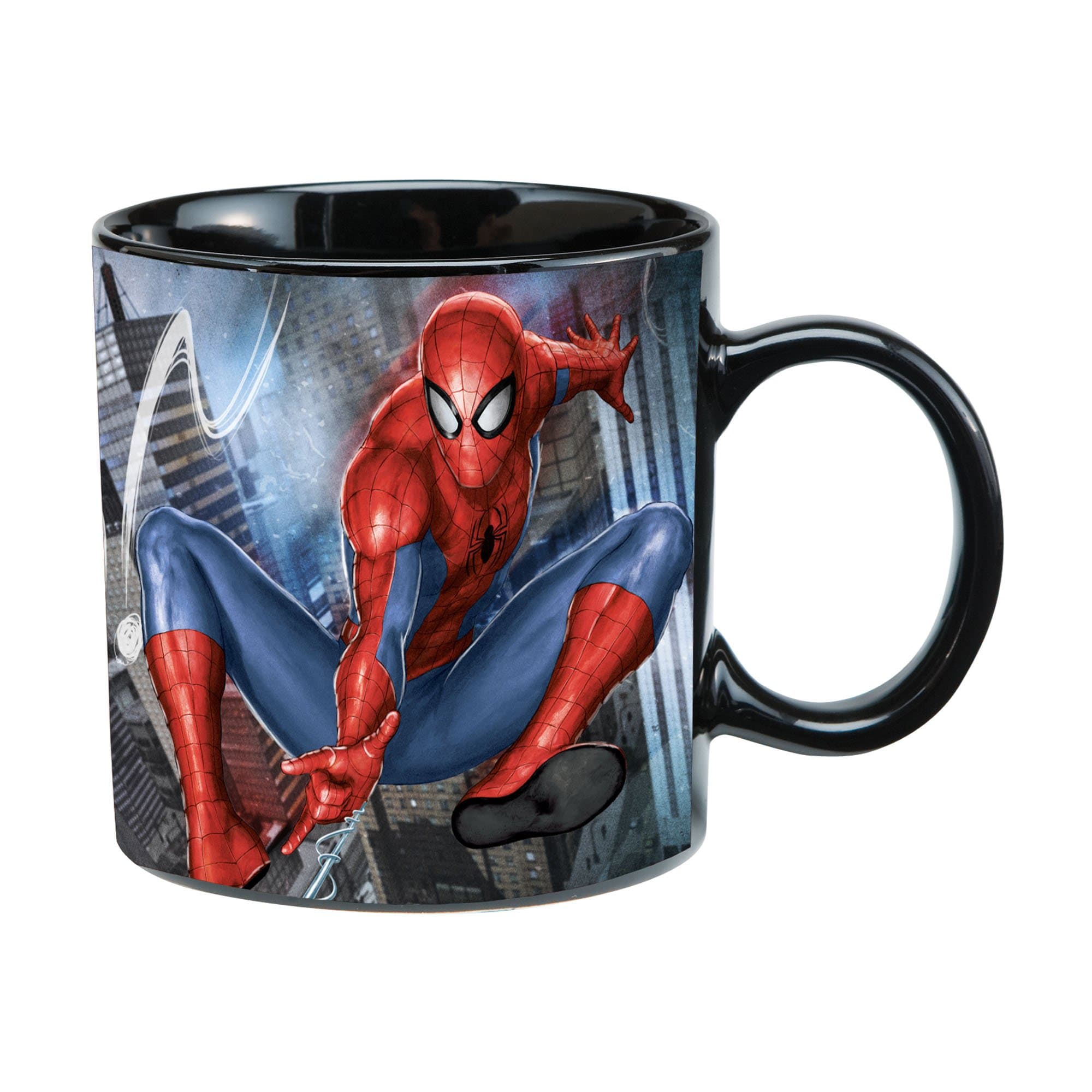 Marvel Spider-Man 20 Oz Ceramic Heat Reactive Mug -