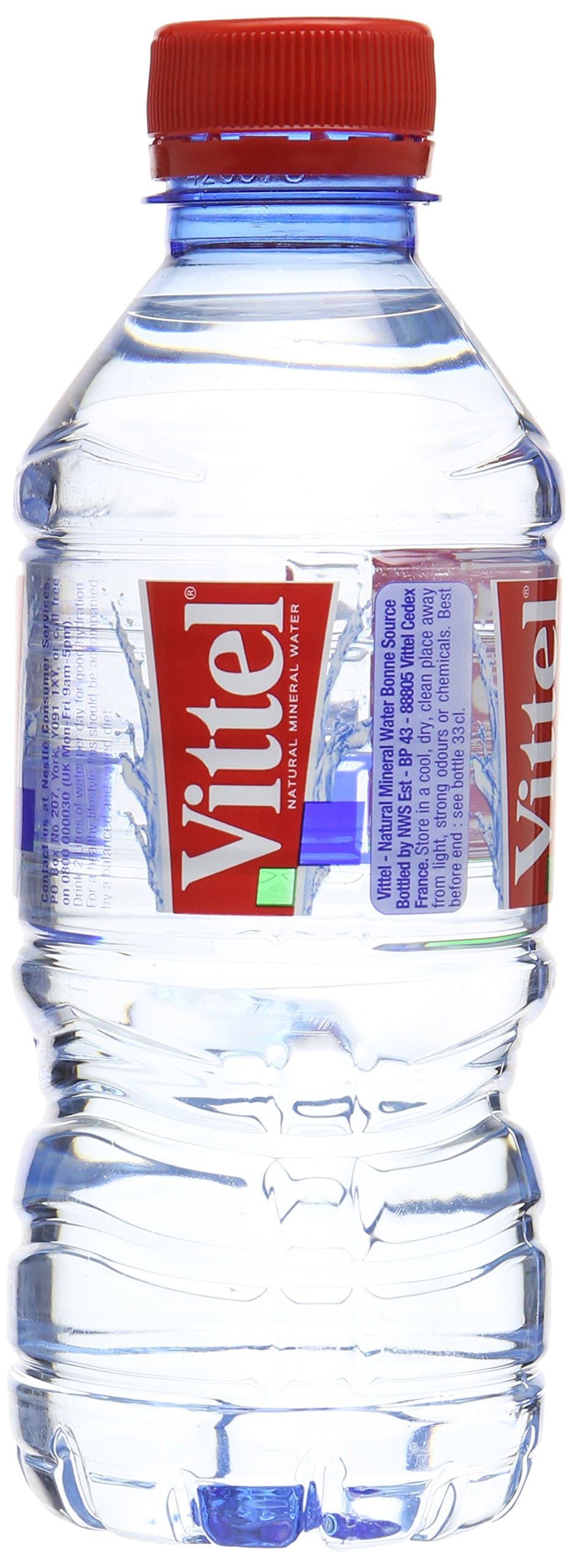 Vittel Still Water PET Plastic Bottle 33 cl (Pack of 24)