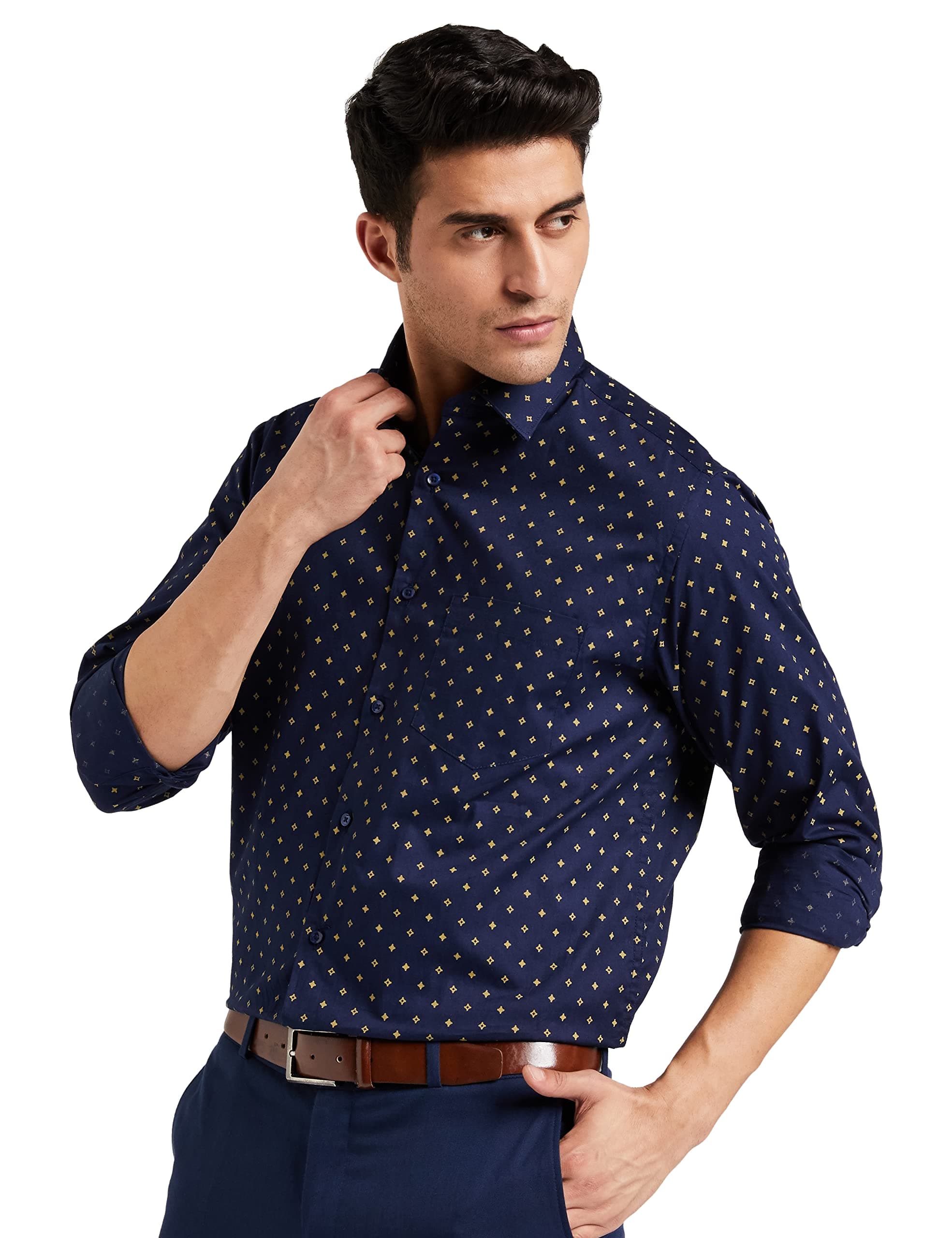 Men's Printed Regular fit Formal Shirt