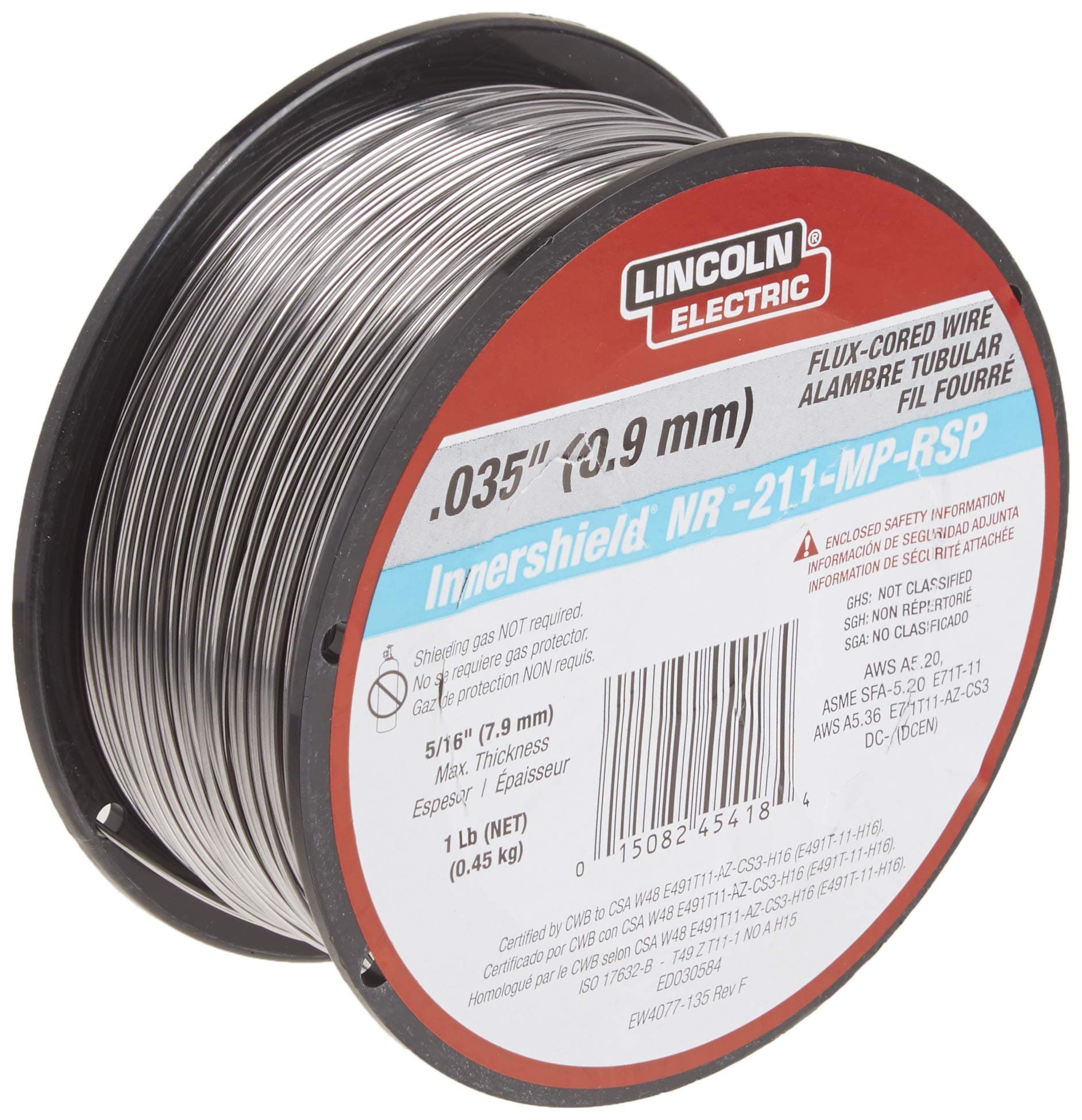 MIG Welding Wire, NR-211-MP, .035, Spool