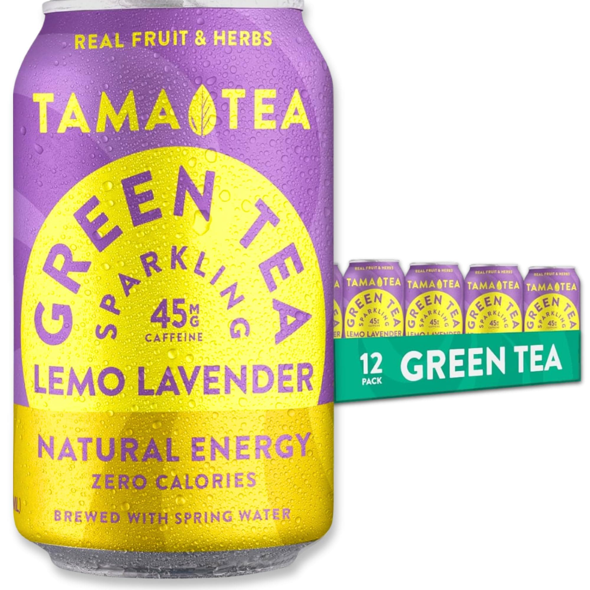 Sparkling Lemo Lavender Green Tea