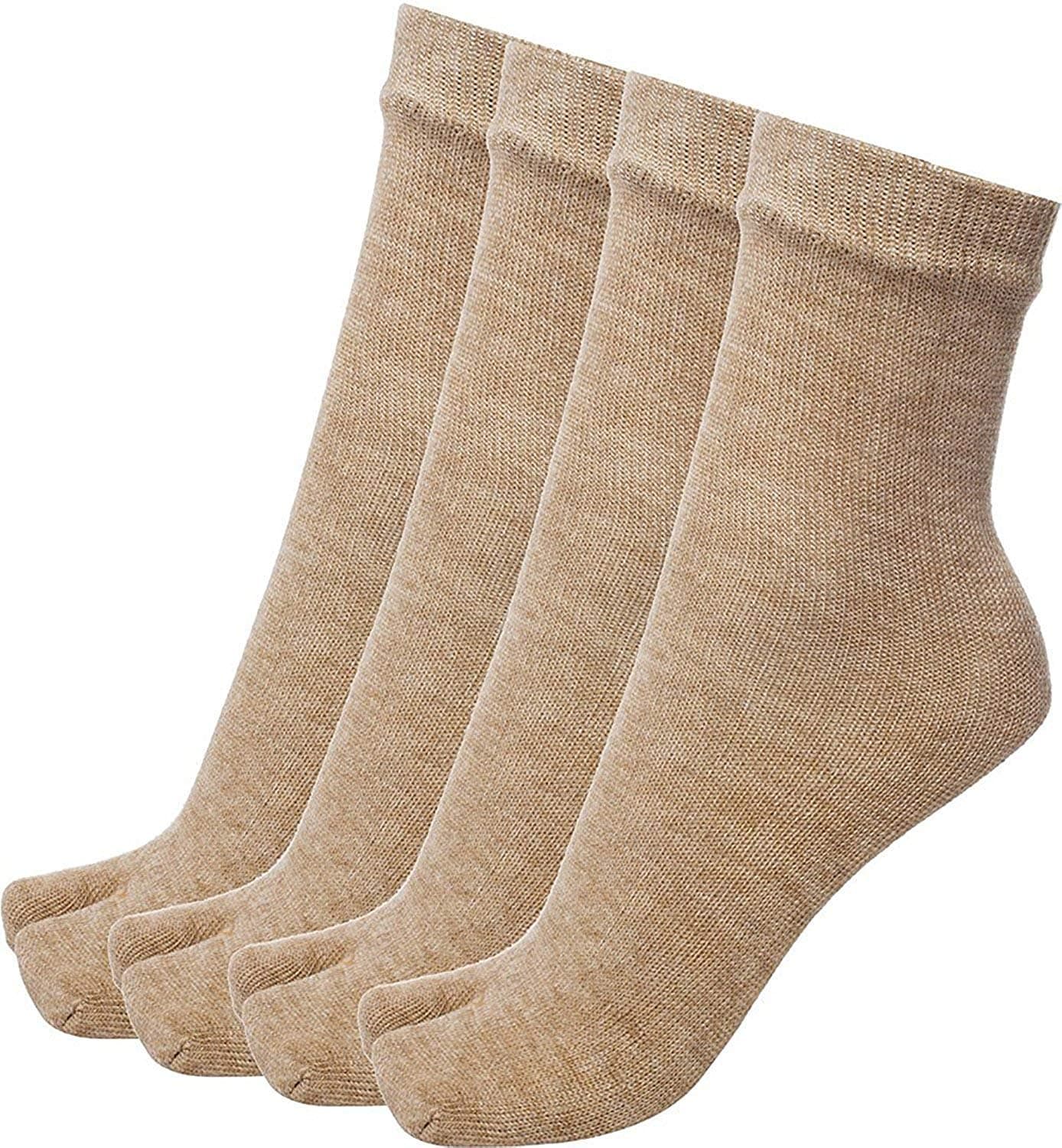 Women's Cotton Ankle Thumb Toe Socks