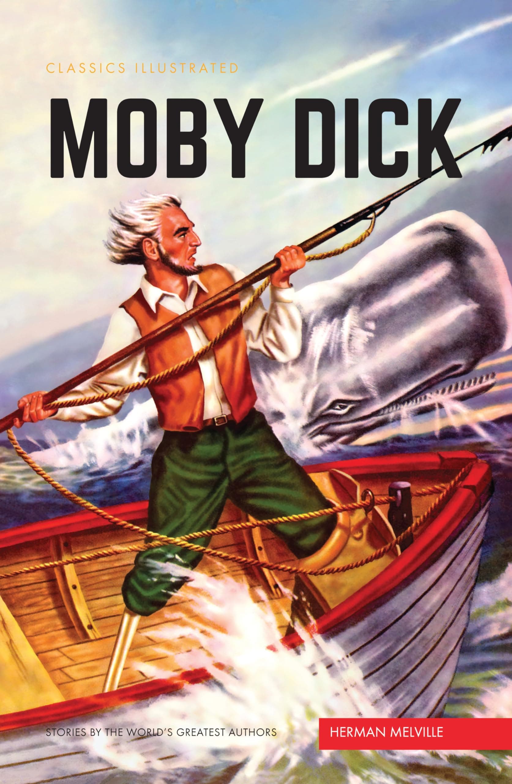 Moby Dick (Classics Illustrated) Hardcover – 1 April 2016
