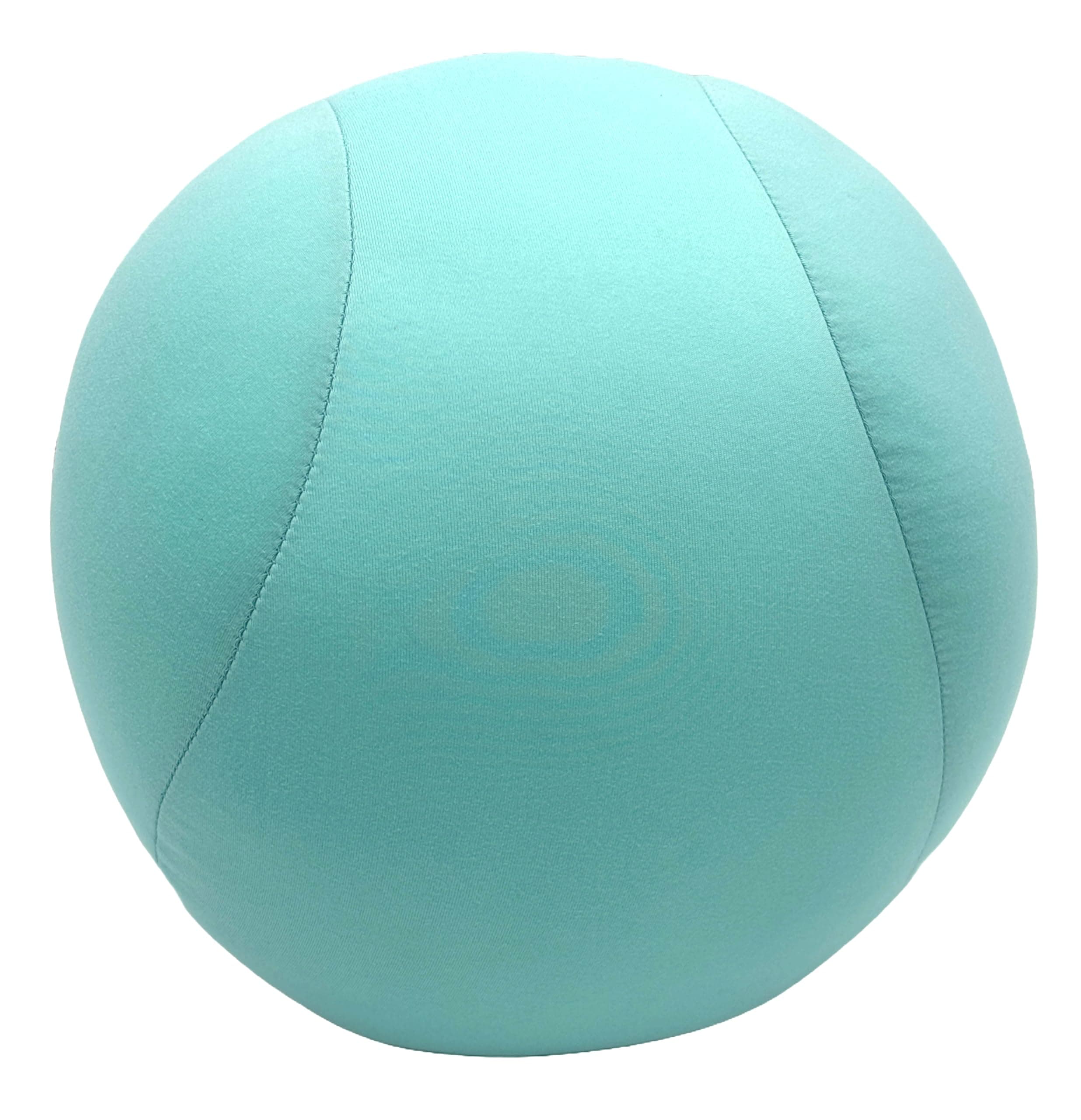 Spherical Shape Round Microbead Support Throw Pillow with Soft Cover Supports Common Pressure Points for Post Surgery Recovery