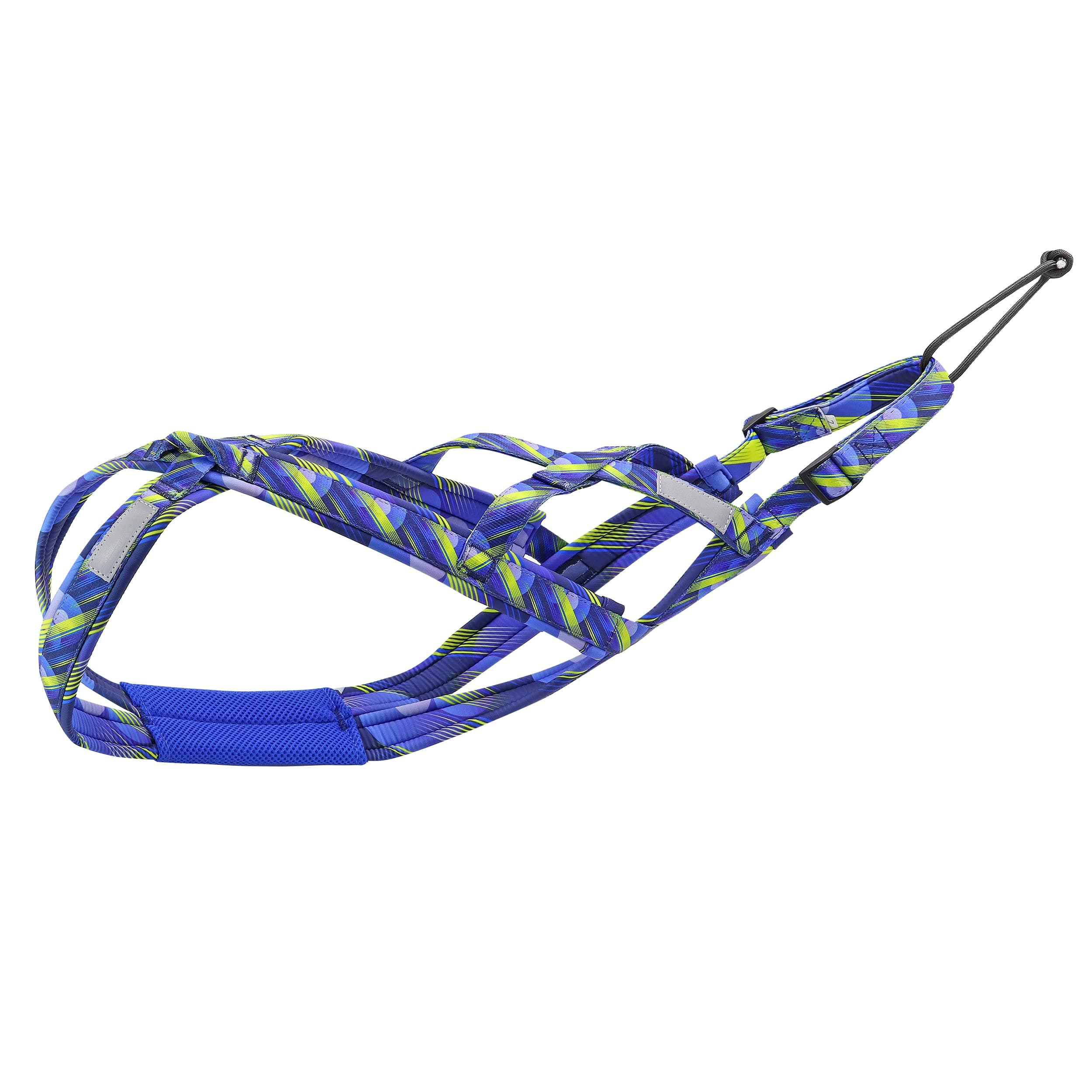 PET ARTIST Dog Weight Pulling Harness,Speed Training,Work Out Dog Sled Harness for Medium,Large Dogs,Blue,XL