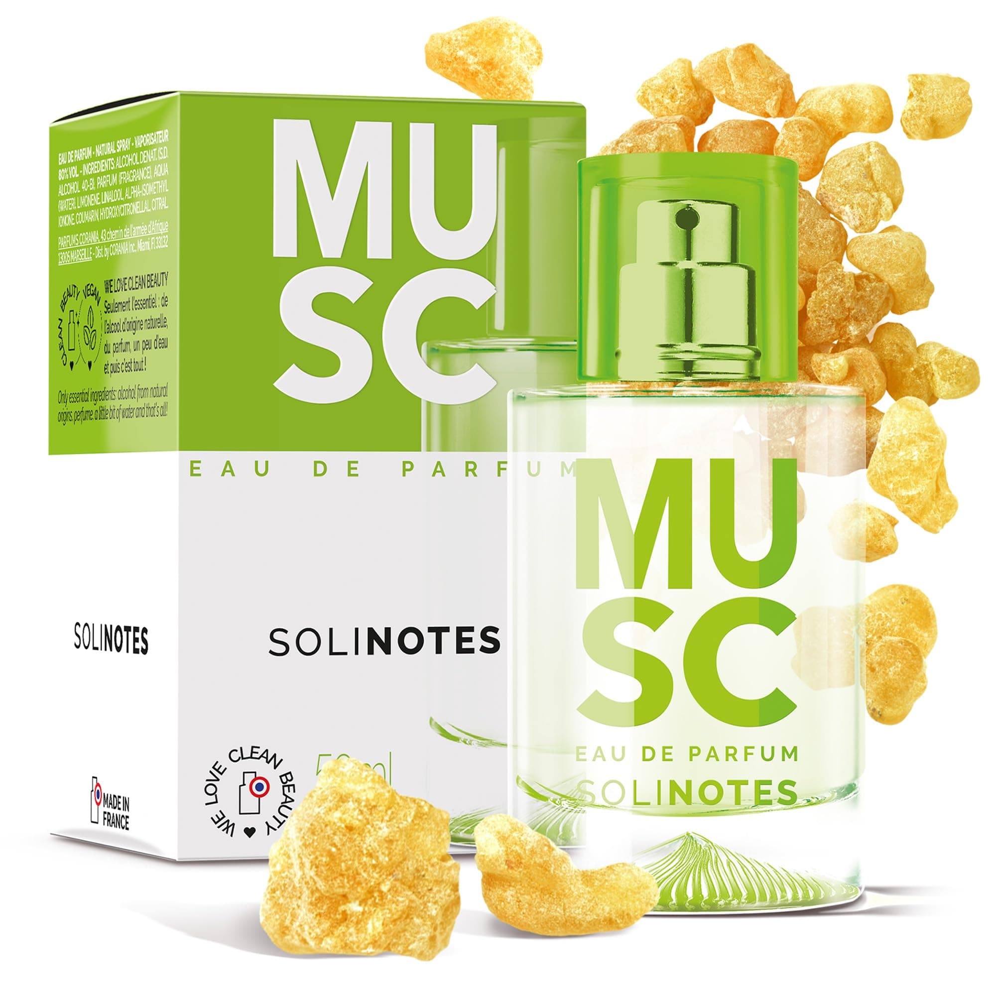 Solinotes Musc Eau de Parfum Unisex - 50ml