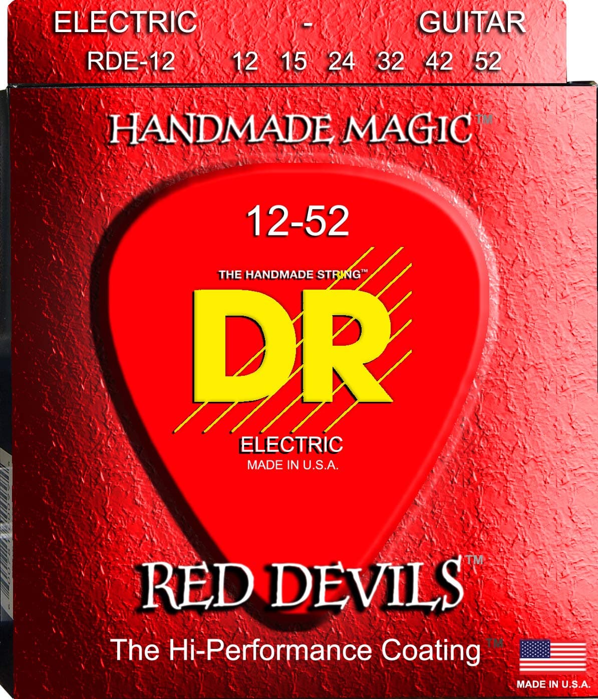 Red Devils - Extra-Life Red Coated Electric 12-52