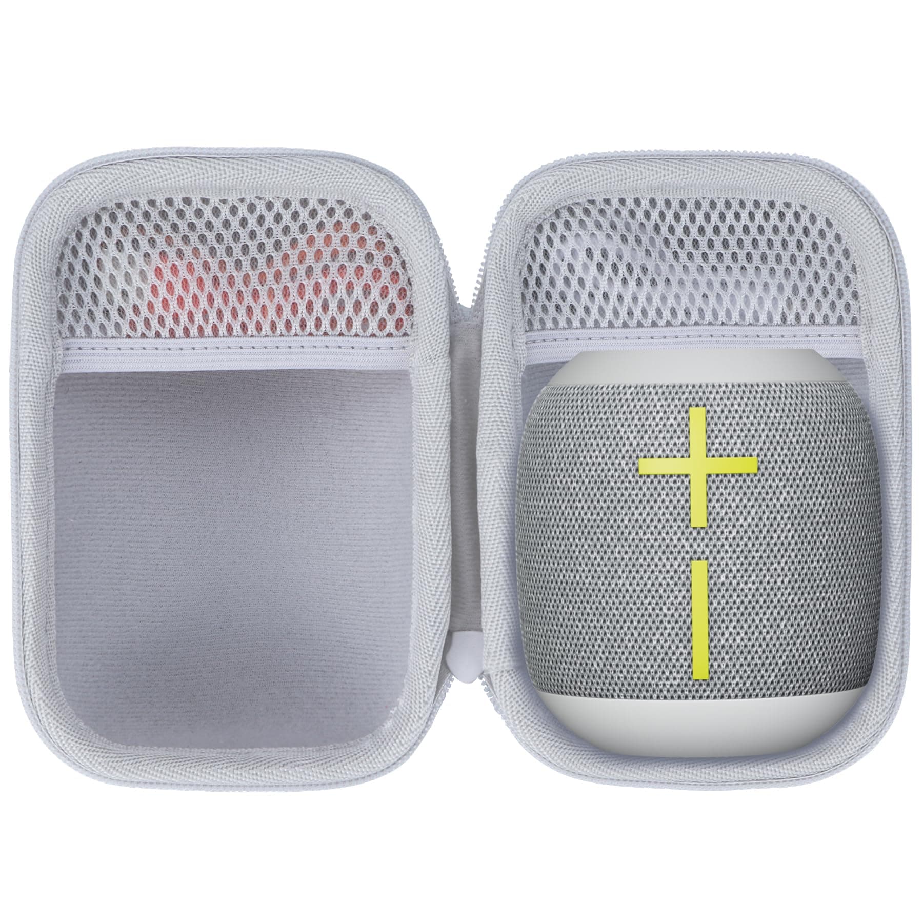 Storage Case Compatible with Ultimate Ears UE WONDERBOOM 4 3 2 Portable Waterproof Speaker (White Case)Global Recycled StandardGlobal Recycled StandardGlobal Recycled Standard