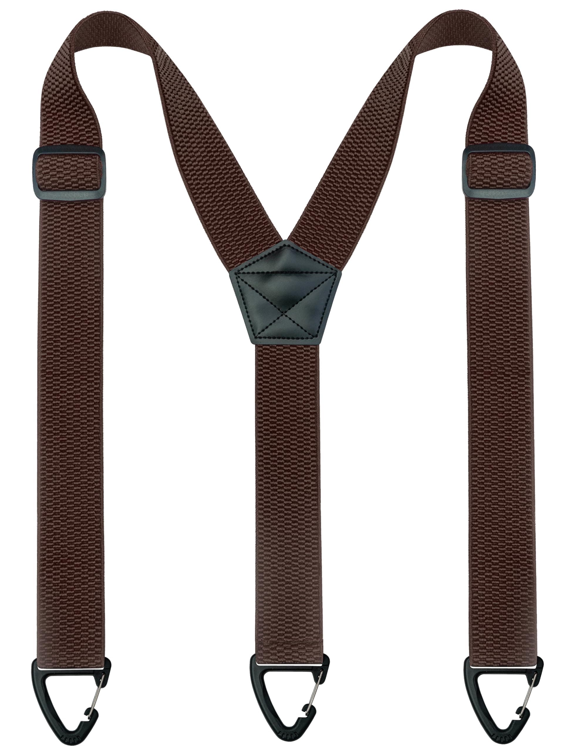 Hidden Suspenders for Men Under Clothes with 3 Snap Loop (1.48" Wide)