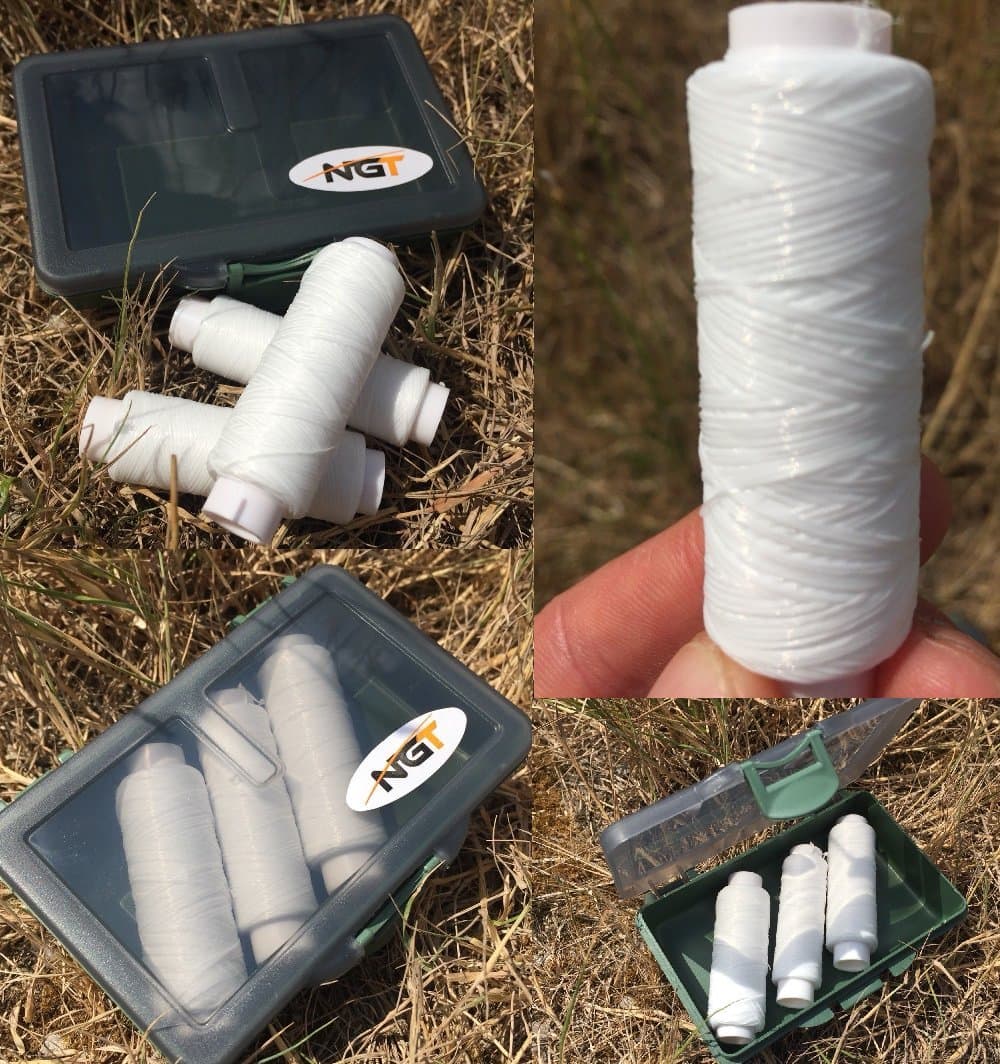 KoikeBAIT ELASTIC x 3 COMPLETE IN STORAGE TACKLE BOX SEA FISHING TACKLE BAITS HOOKS