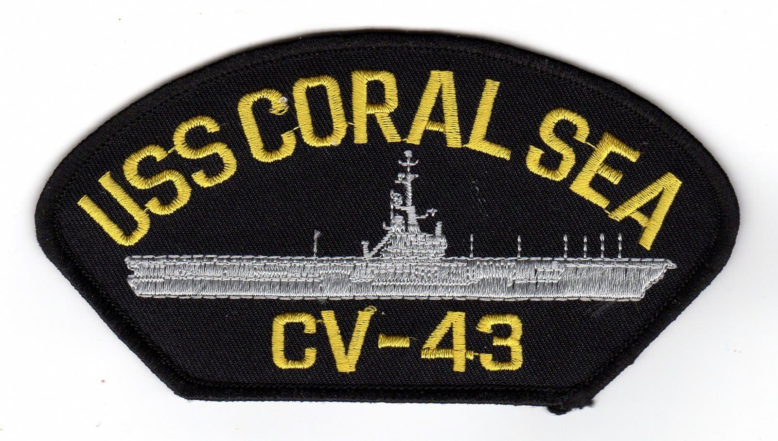 USS Coral Sea CV-43 HC Hat Patch