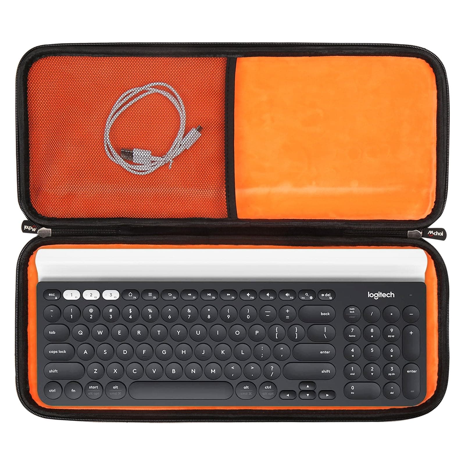 Hard Case Suitable for Logitech K780 Multi-Device Wireless Keyboard, Waterproof Shockproof Keyboard Protective Case, Case Only