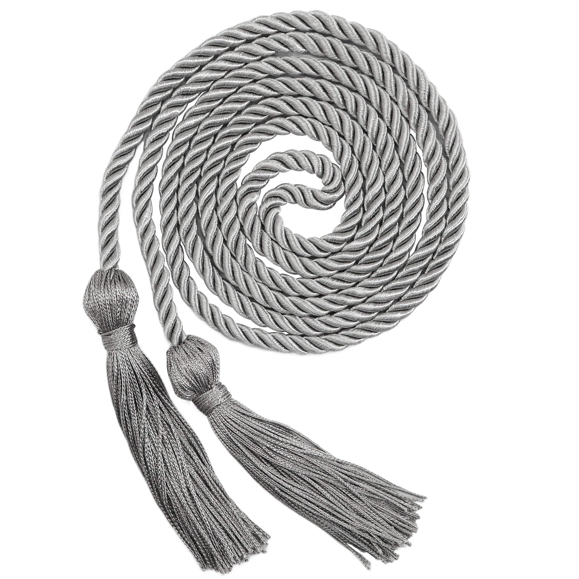 GraduationMall Polyester Graduation Honor Cord 68" Grey