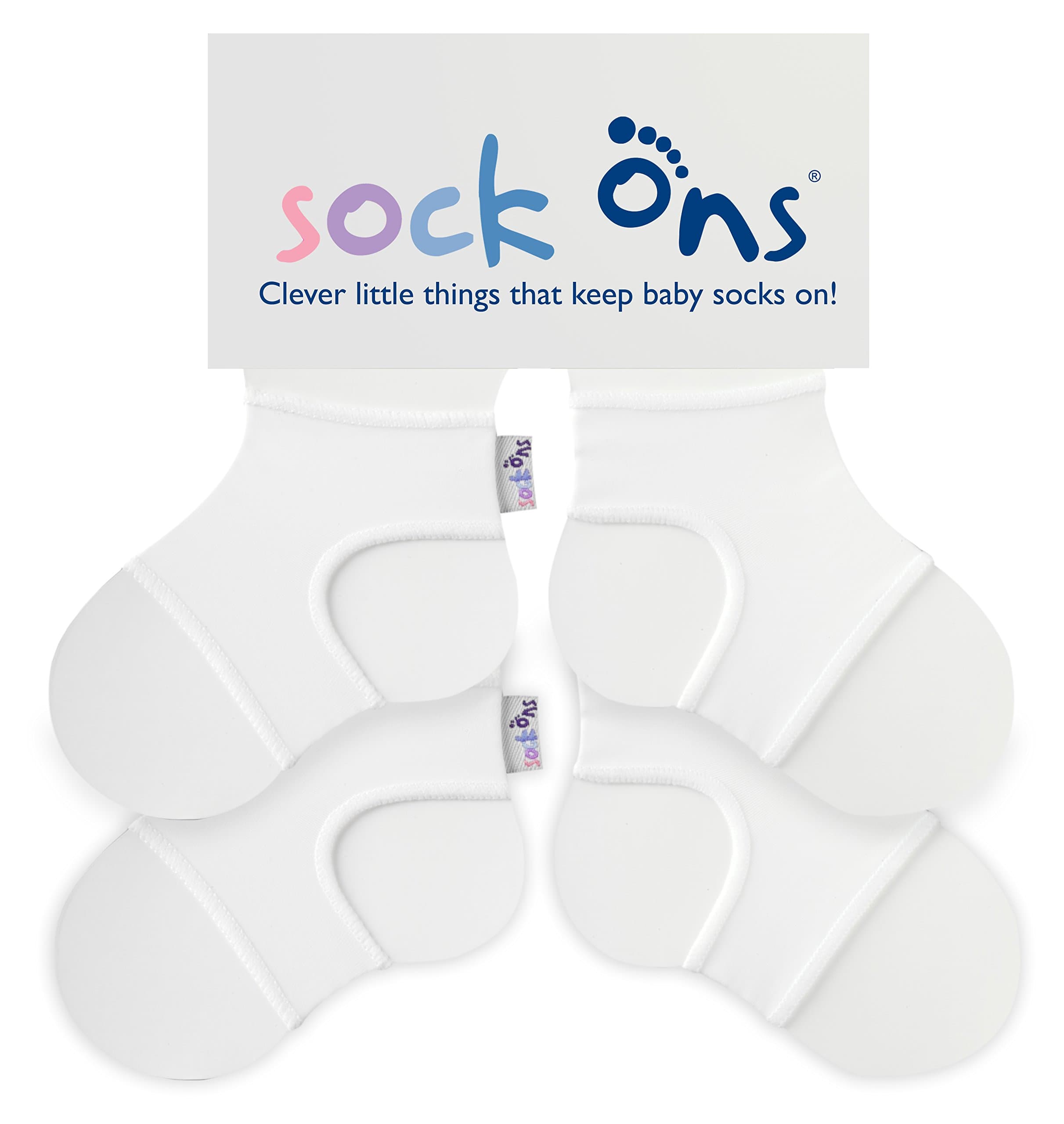 Baby Sock Holders - 2 Pack - Amazing Value Pack - Keep Baby Socks Oon