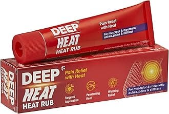 Deep Heat Heat Rub, For Muscular & Rheumatic Aches, Pain and Stiffness, 35g (Pack of 1)