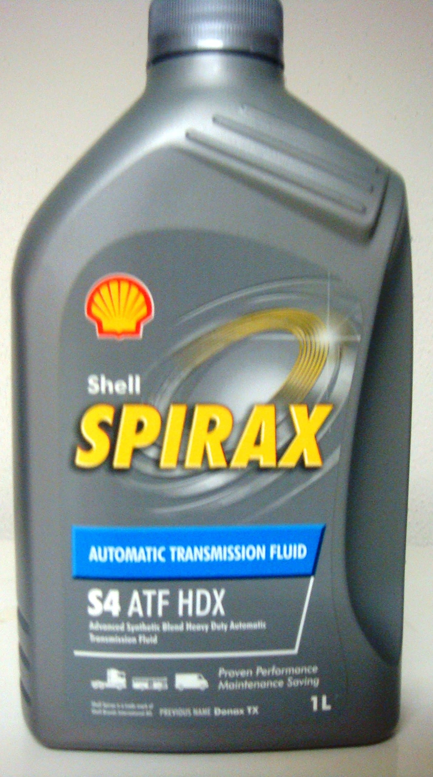 Shell Spirax S4 ATF HDX Automatic Transmission Fluid, 1 Litre