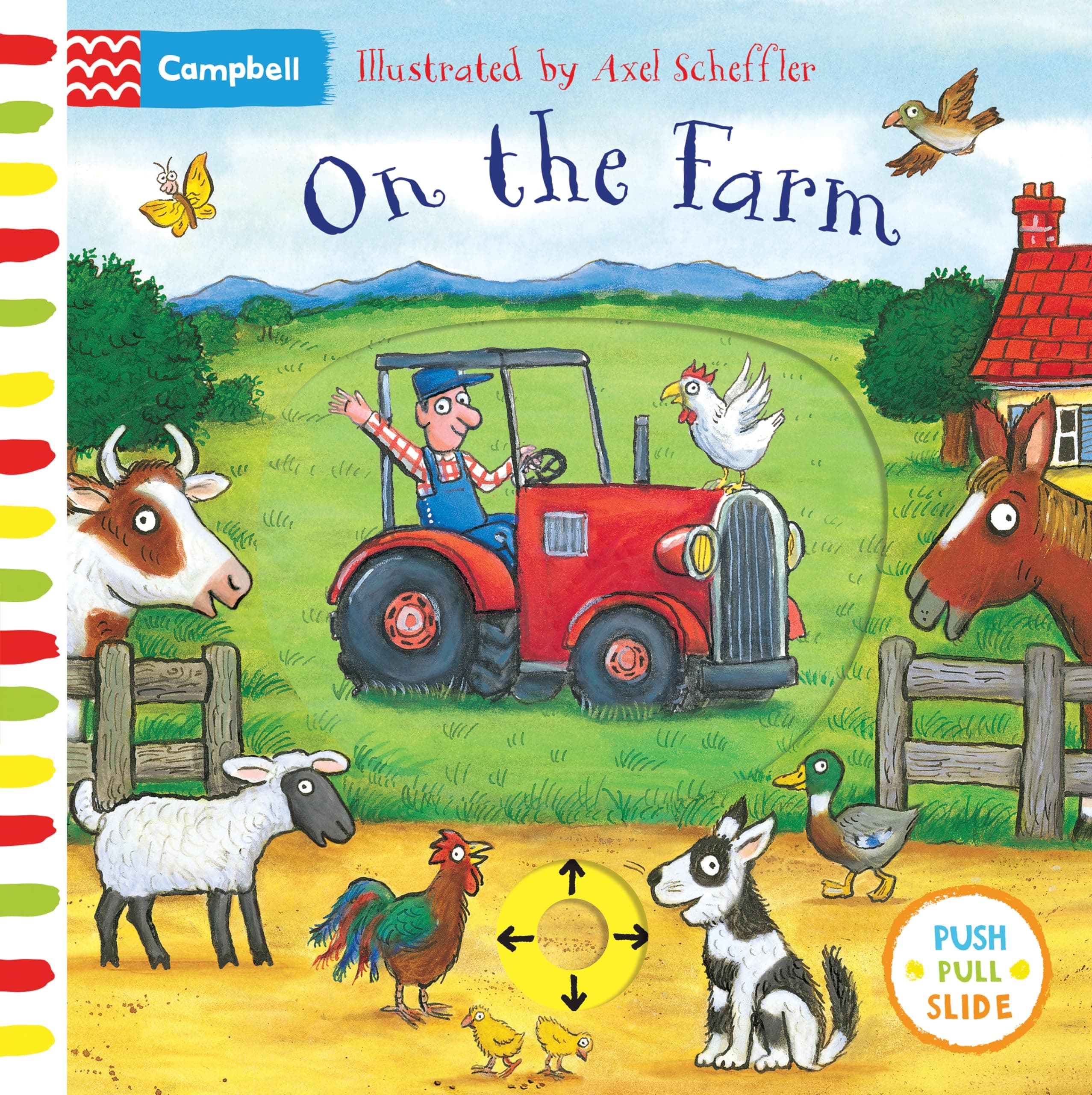 On the Farm: A Push, Pull, Slide Book