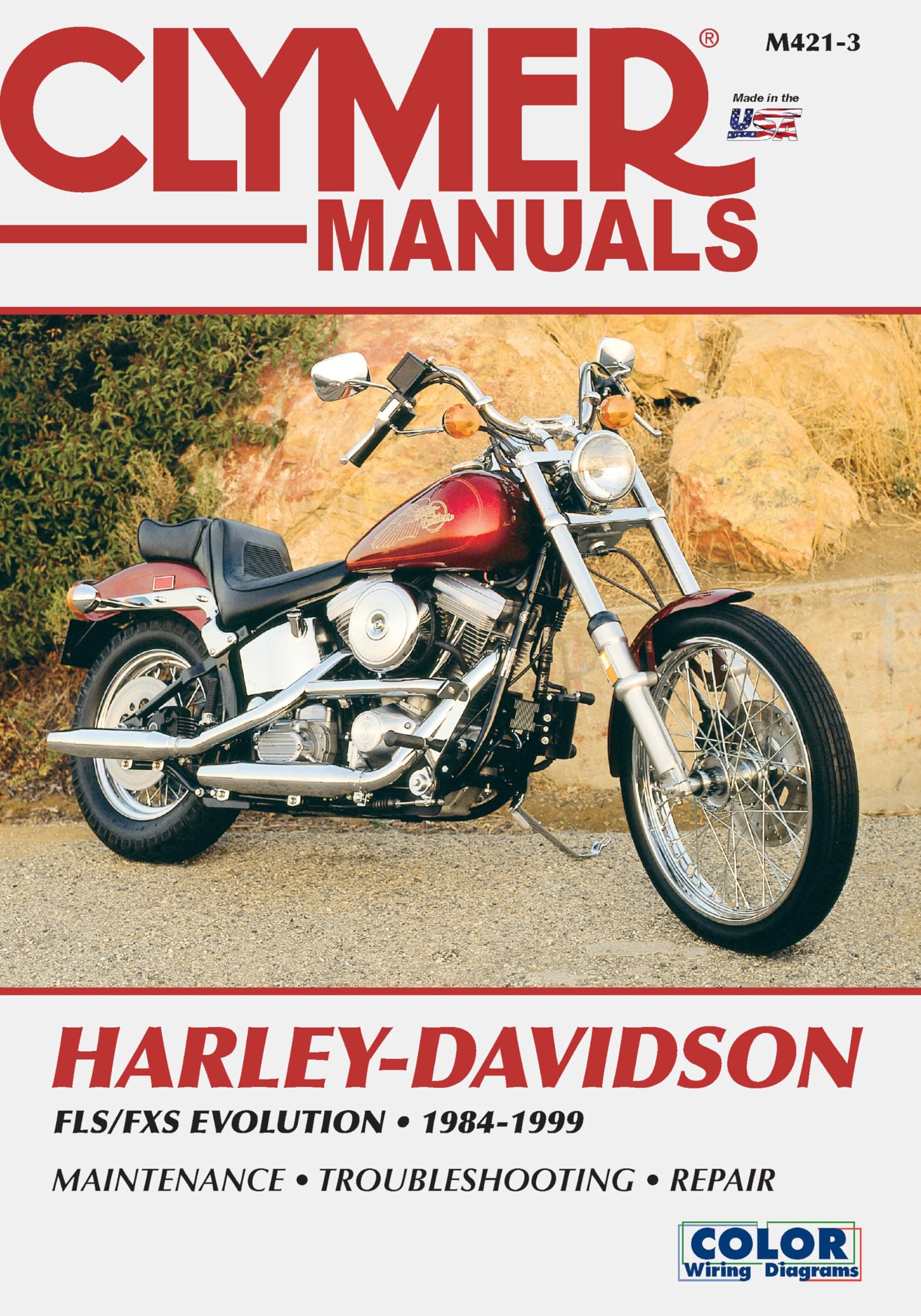 Clymer Harley-Davidson: FLS/FXS Soft Tail Big-Twin Evolution 1984-1999