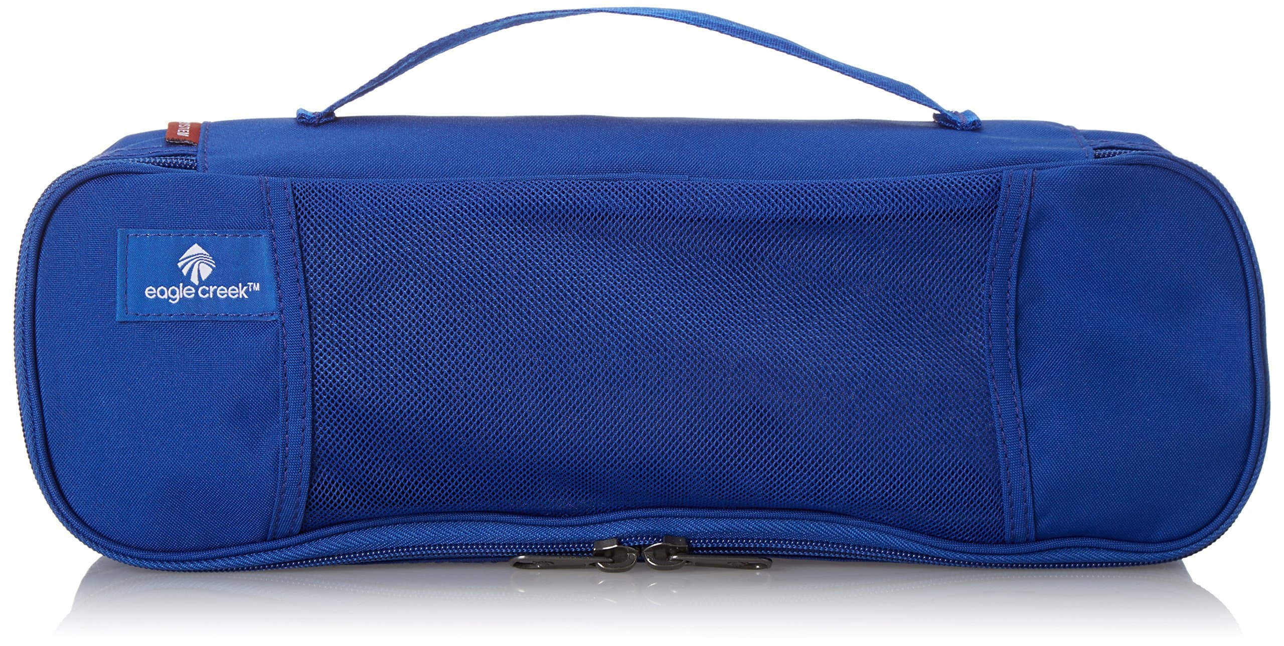Eagle CreekPack-It Tube Cube - Small Packing Cube for Suitcases with Two-Way Zipper, Quick-Grab Handle, and Mesh Top for Visibility and Breathability, Blue Sea