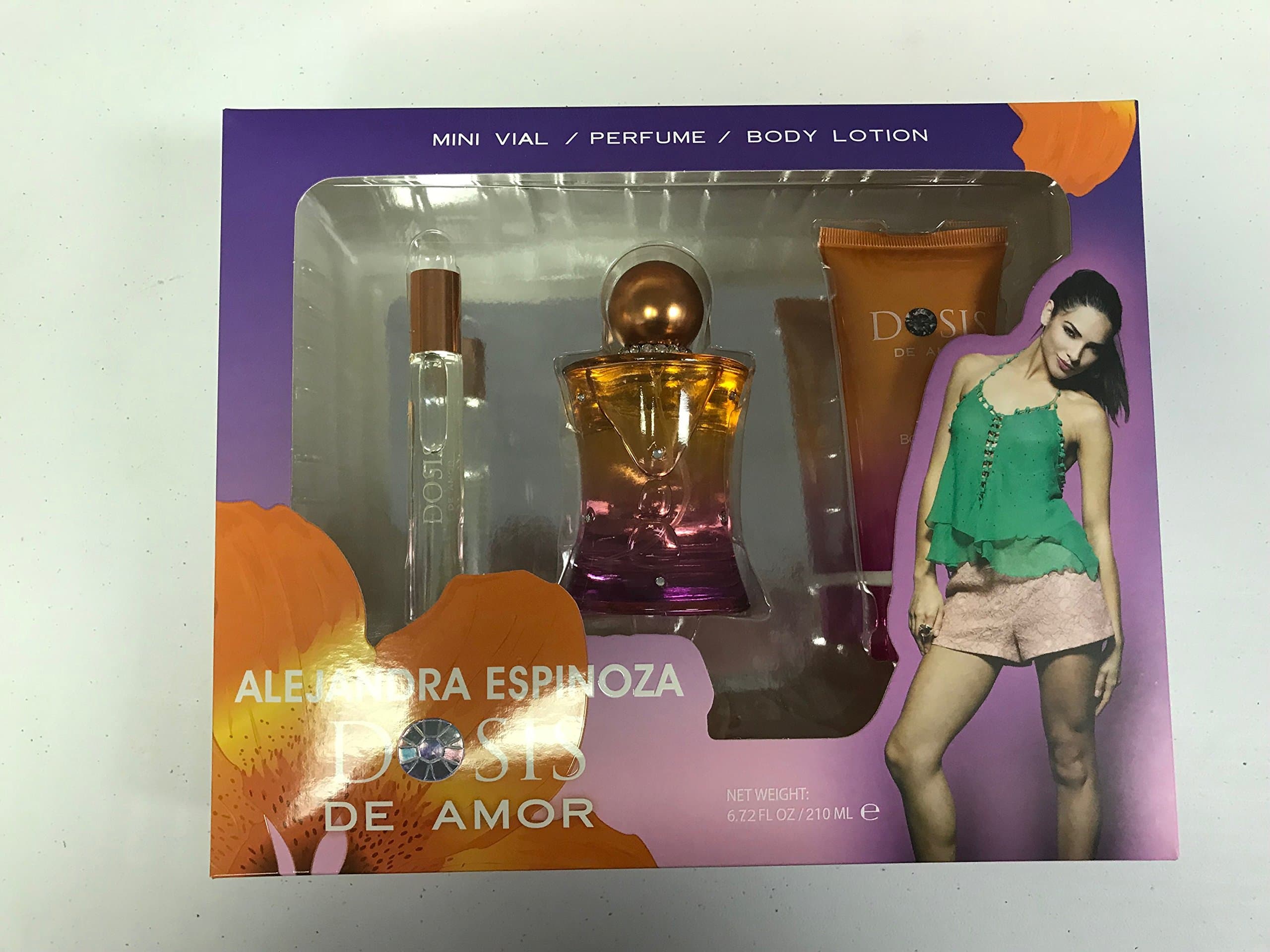 Dosis De Amor Perfume 3 Pc. Gift Set By Alejandra Espinoza