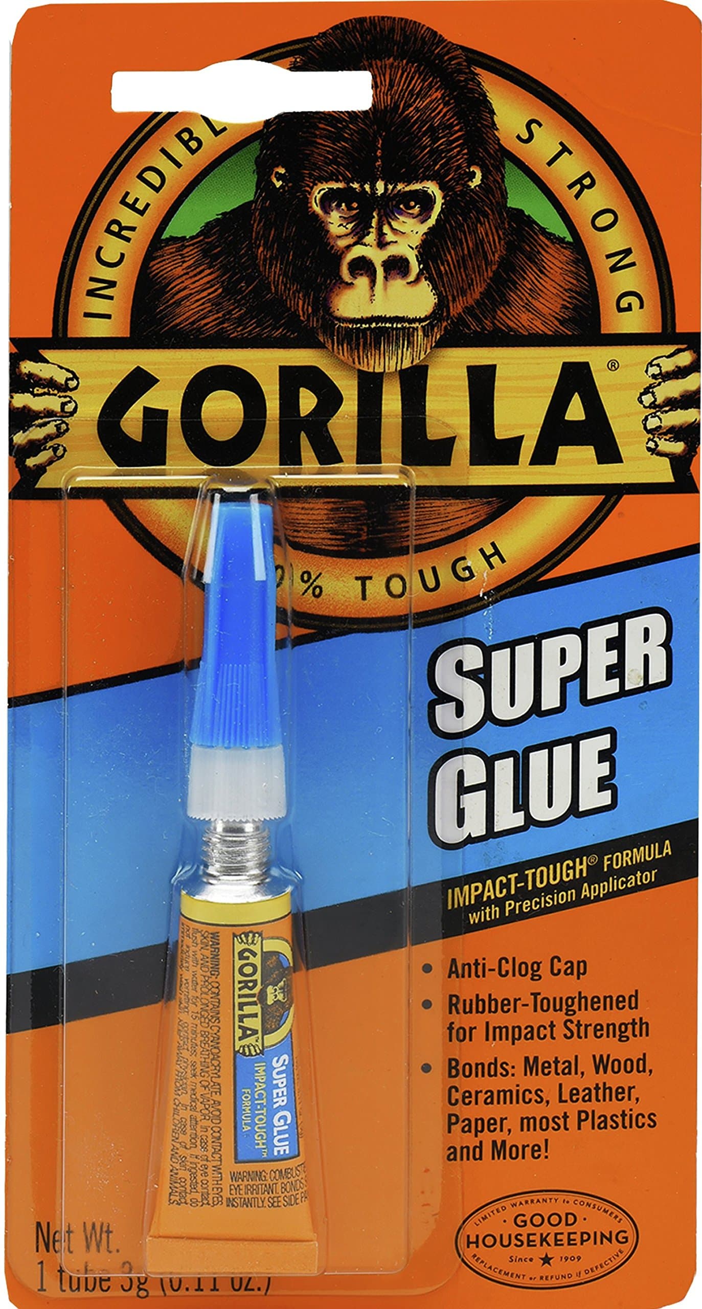 Super Glue Tube, Clear