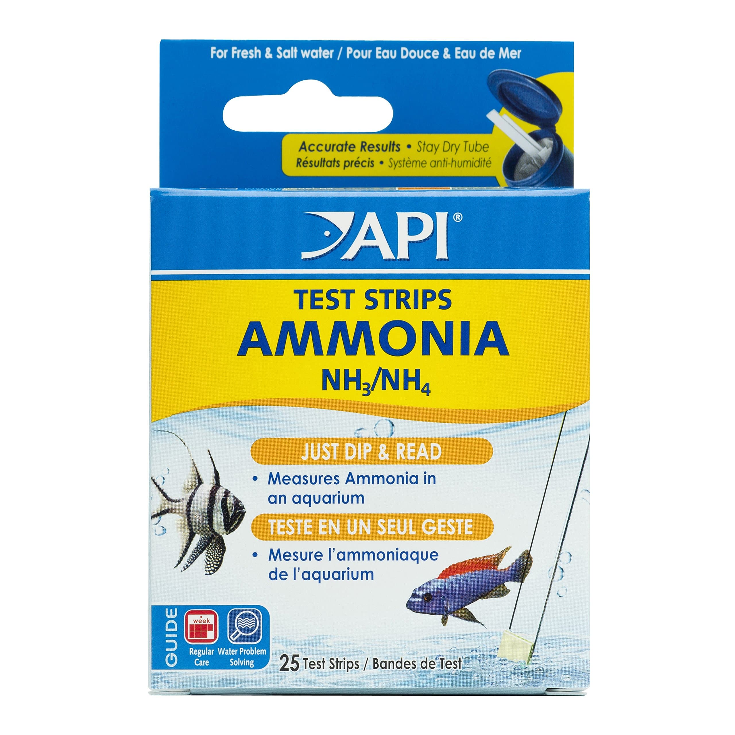 API Ammonia Test Strips by API