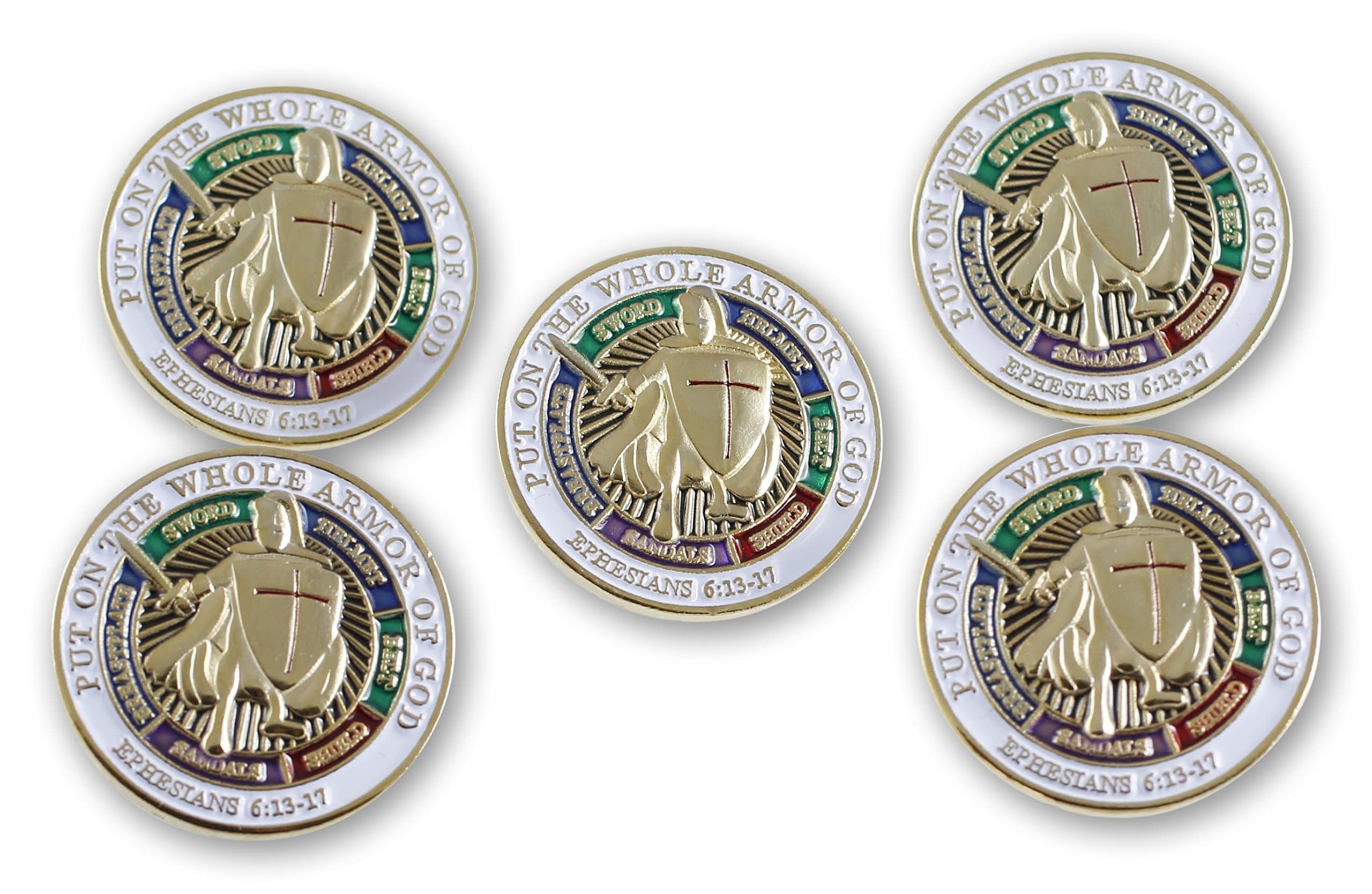 Armor of God Lapel Pin (Value Pack) (25 Pack)