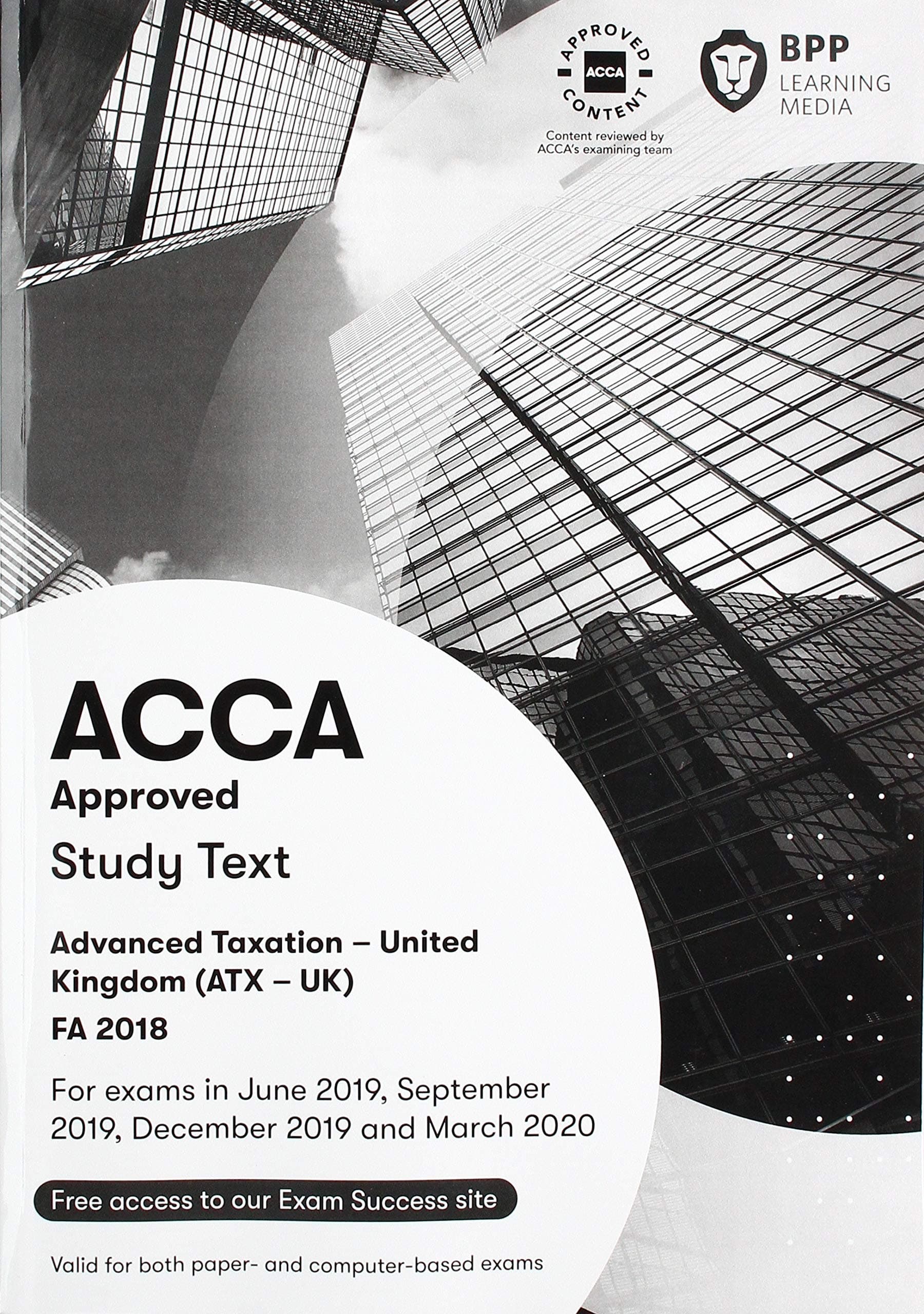 ACCA Advanced Taxation FA2018
