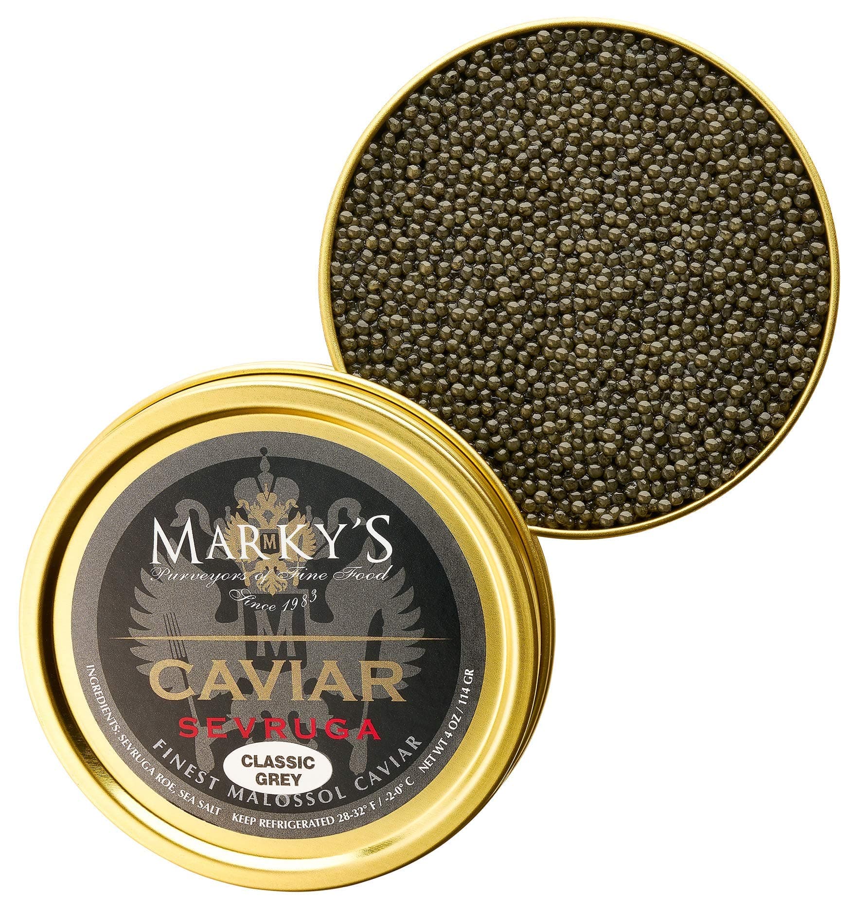 Classic Grey Sevruga Caviar - 5.5 oz
