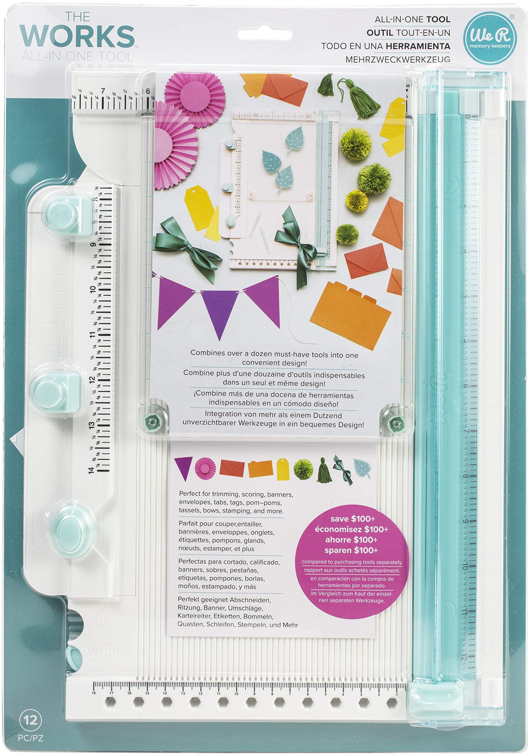 We R Memory Keepers The Works All-in-One Tool-12 Pieces