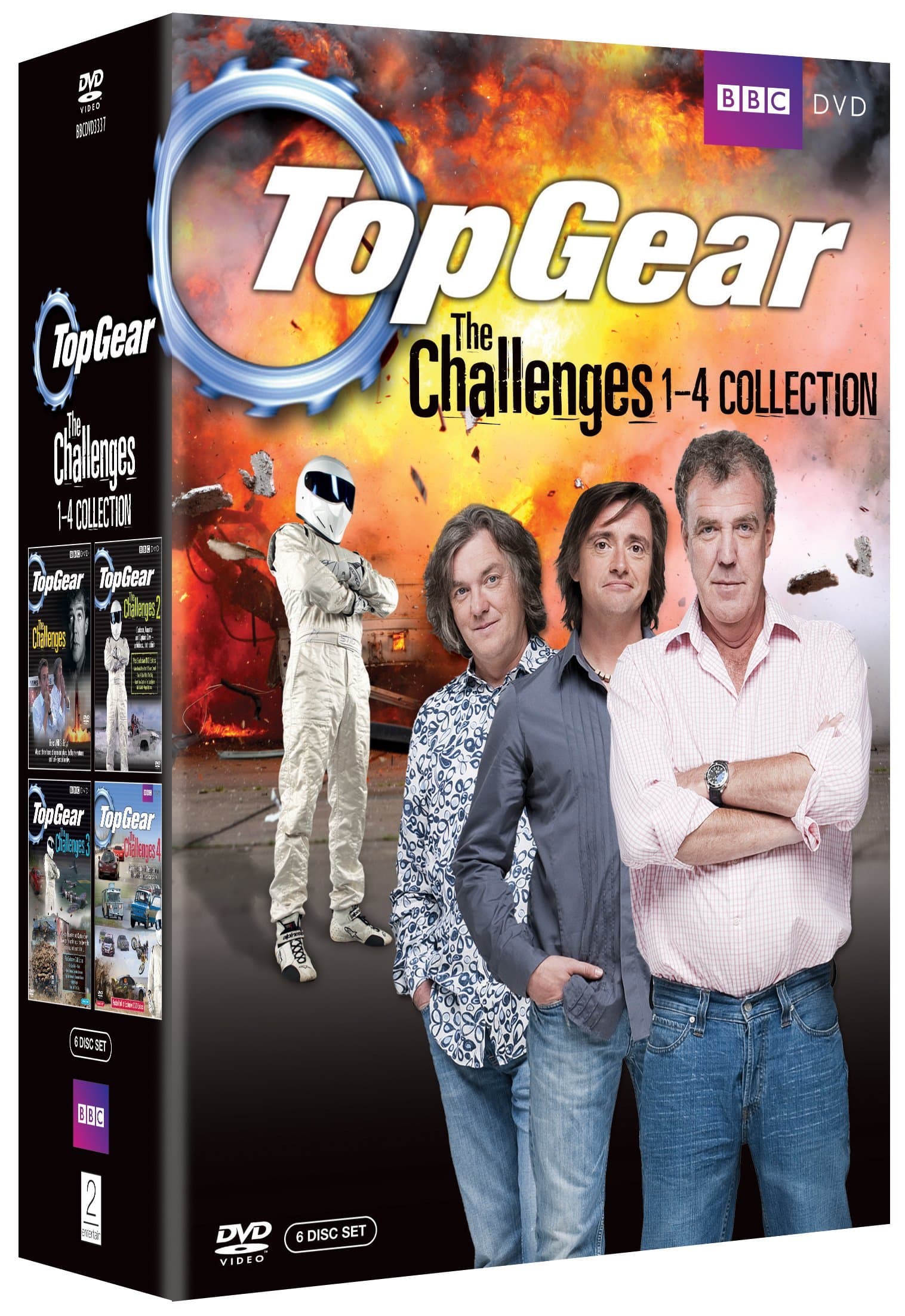 Top Gear - The Challenges 1-4 Collection