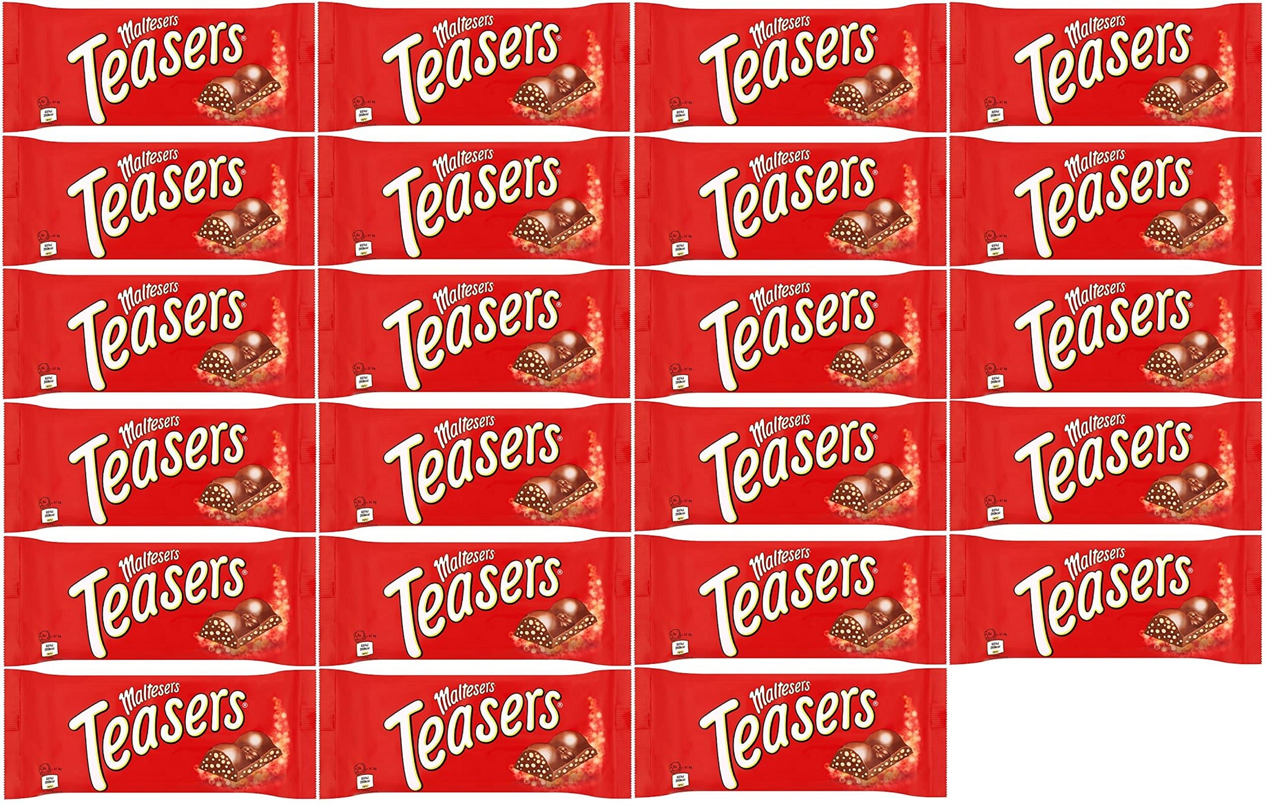 Maltesers Teasers Chocolate Bar 100g. (23 Pack)