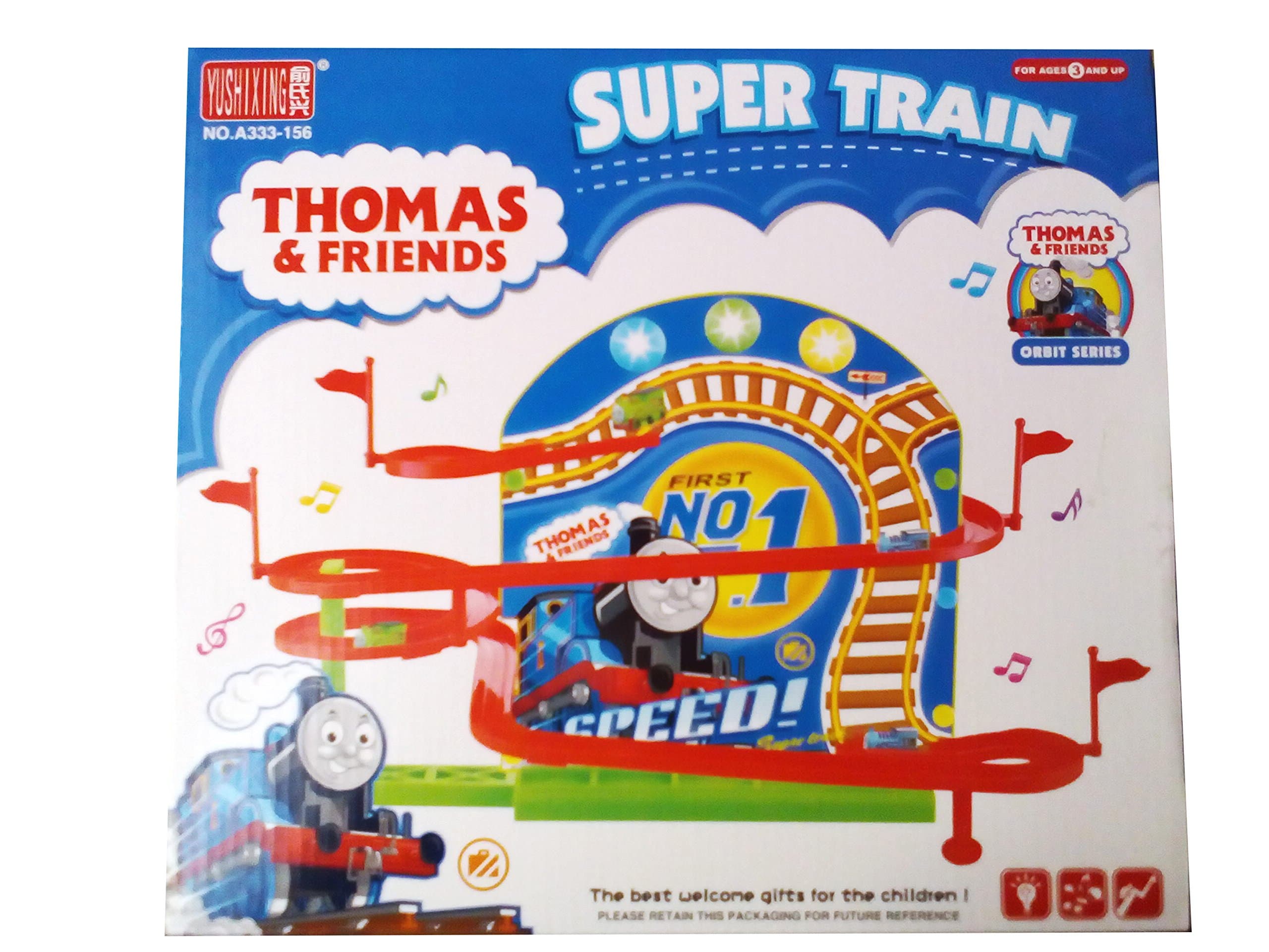 Thomas & Friends Super Train Track Toy Set