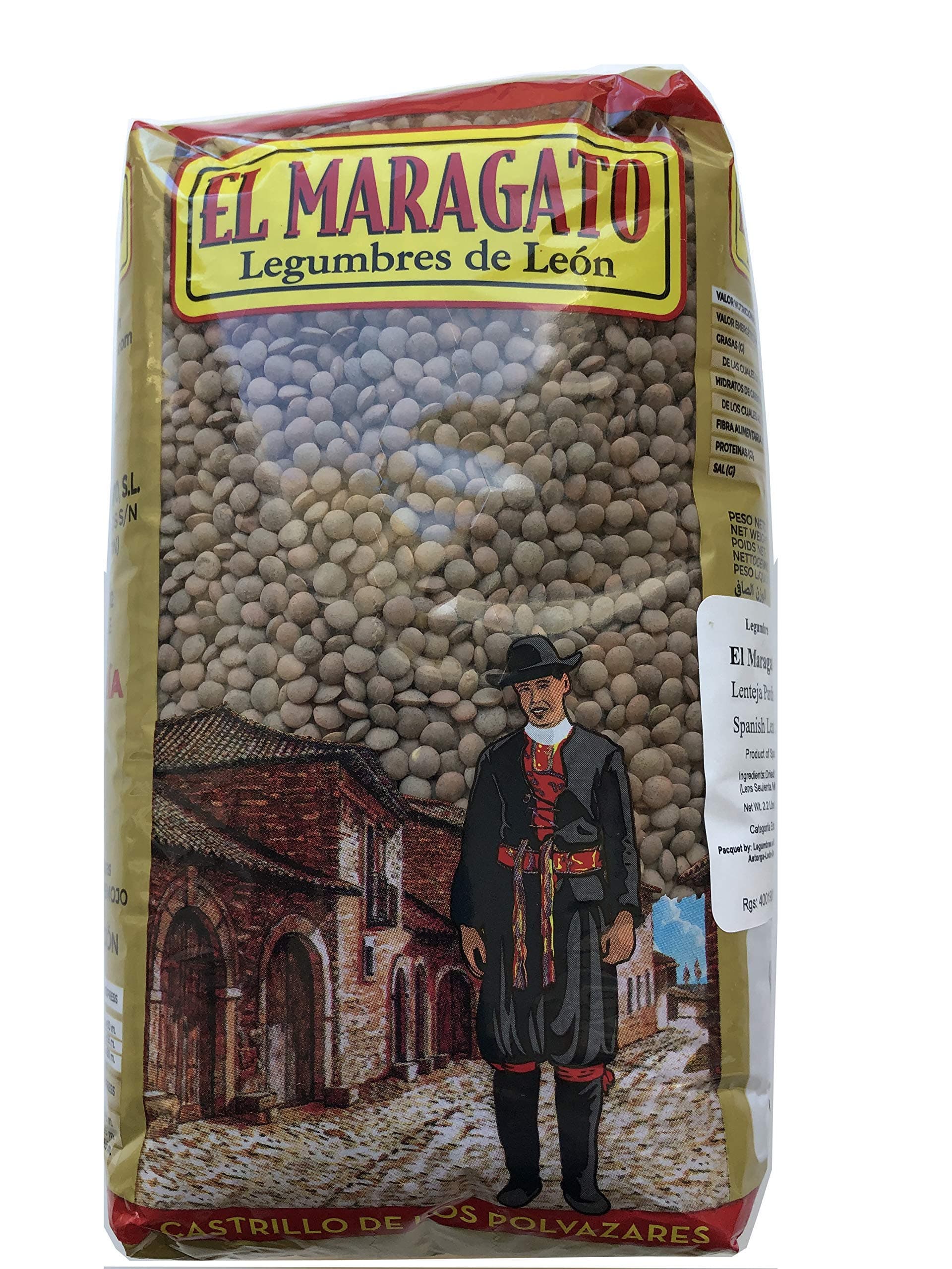 Premium Pardinas Lentils by La Tienda