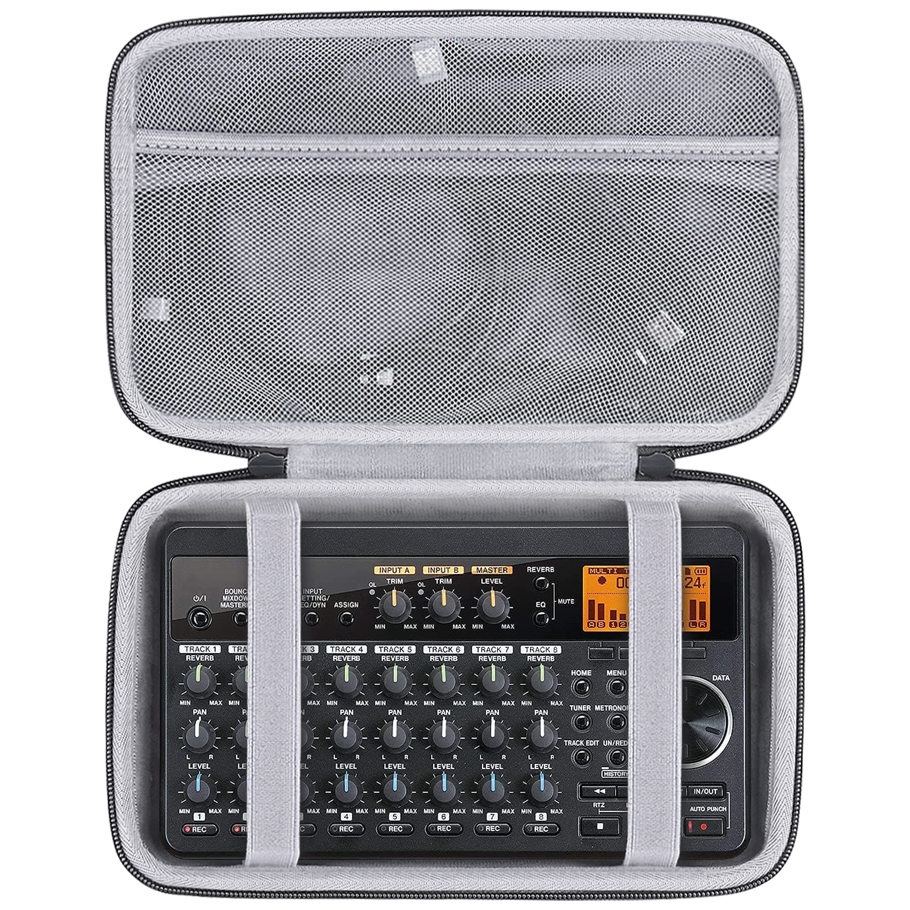 Hard Case replacement for Tascam DP-008EX 8-Track Digital Pocketstudio Multi-Track Audio Recorder