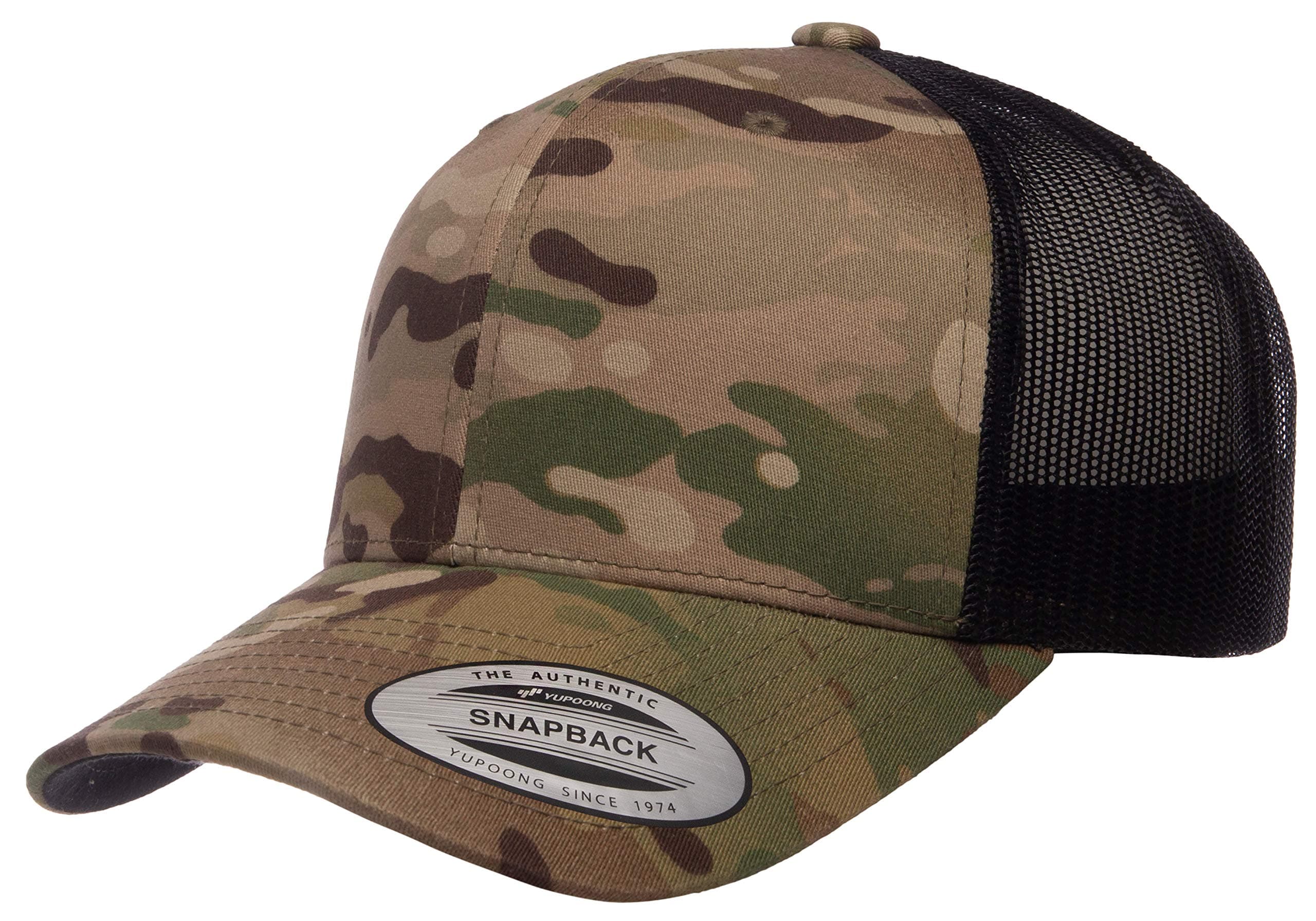 Yupoong Yp Classics Multicam Retro Trucker Cap