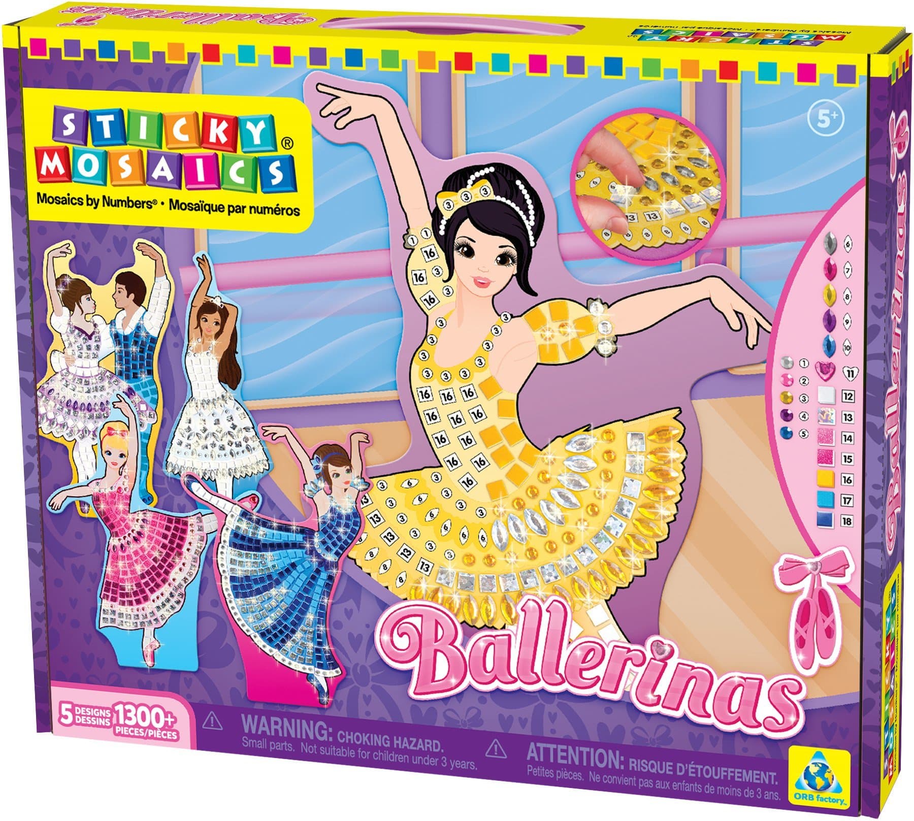 Ballerina Sticky Mosaics Set