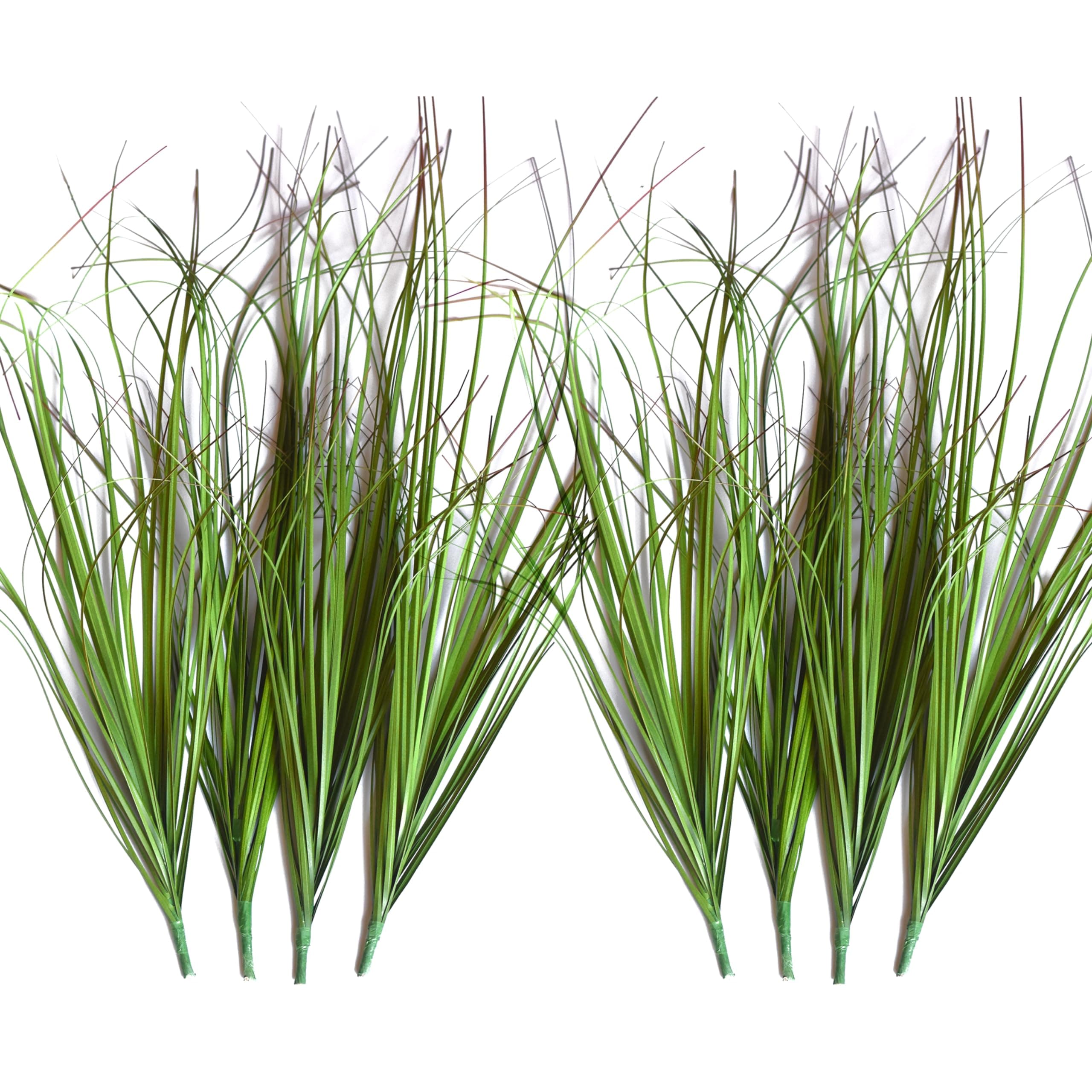 VANTREE 8PCS Artificial Plants, Shrubs Wheat Grass Greenery Stems for Home Decor, Fake Tall Grass Plant for Outdoor Indoor Decor
