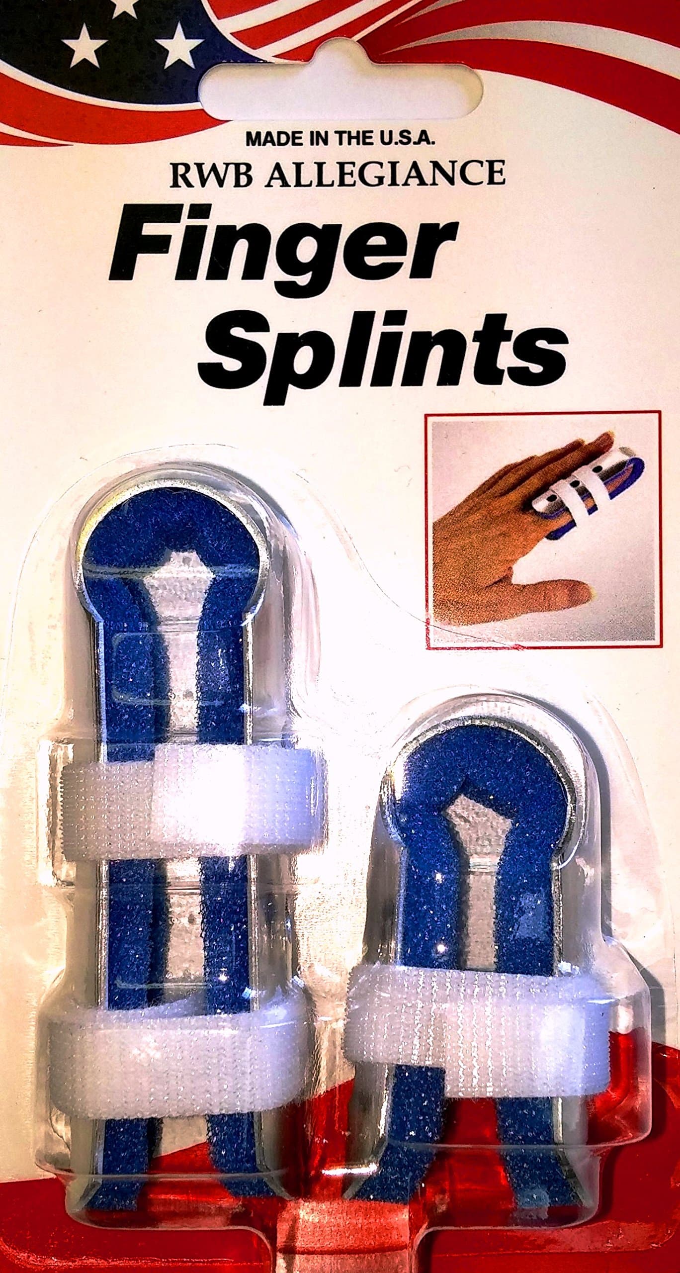 Fold Over Finger Splints